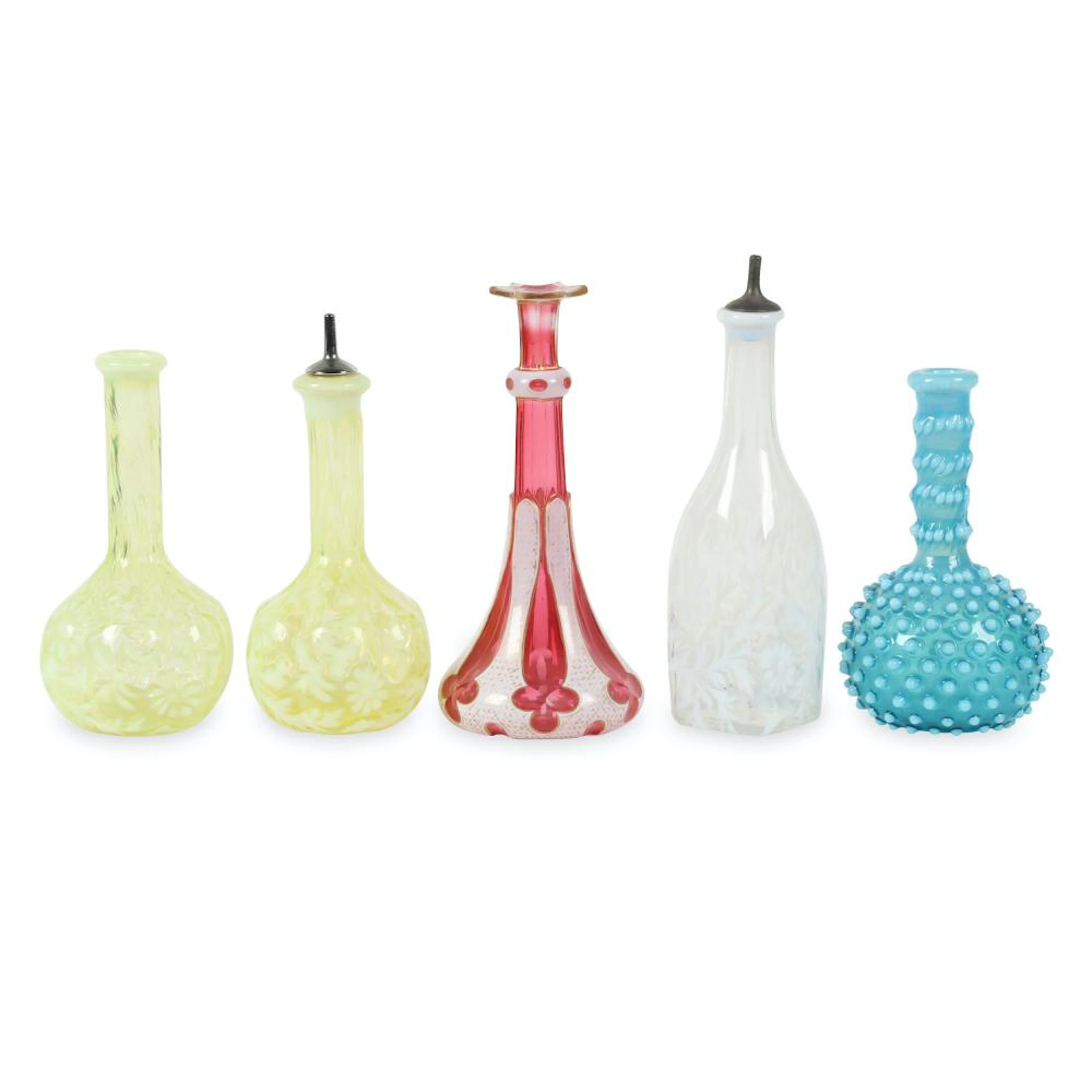 19th Century Barber Bottles