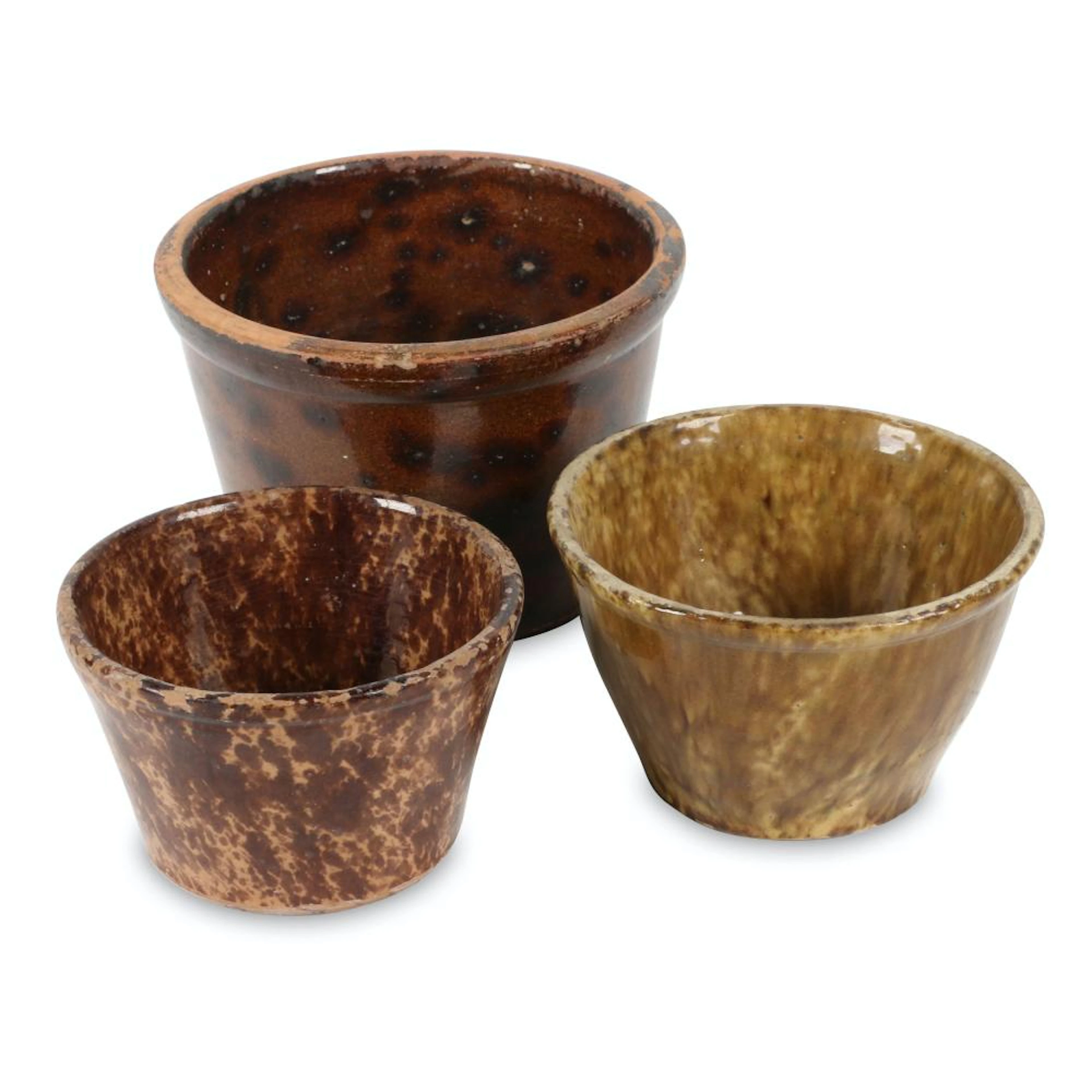 Small Ontario Earthenware Bowls