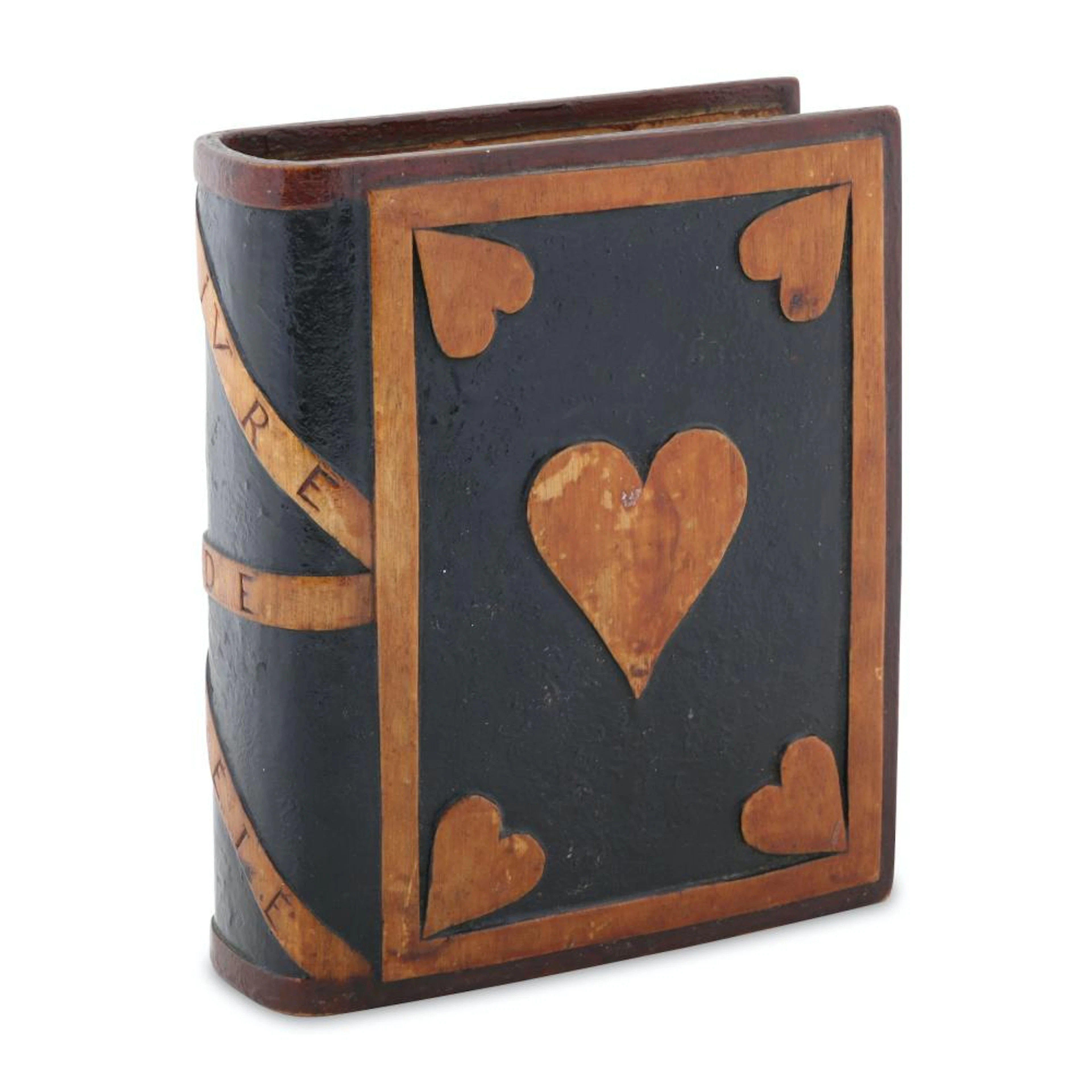 Folk Art Spruce Gum Box