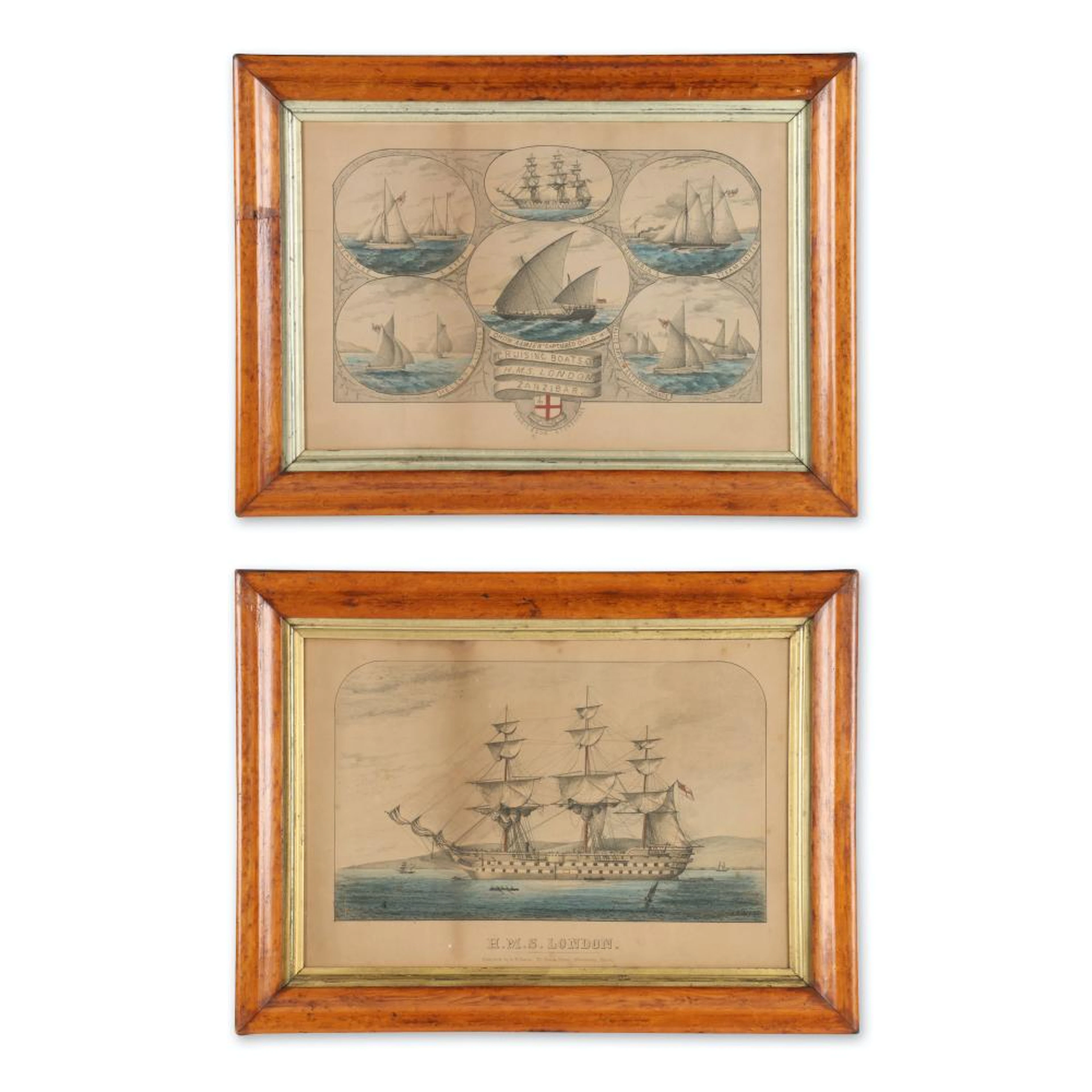 19th Century Nautical Lithographs