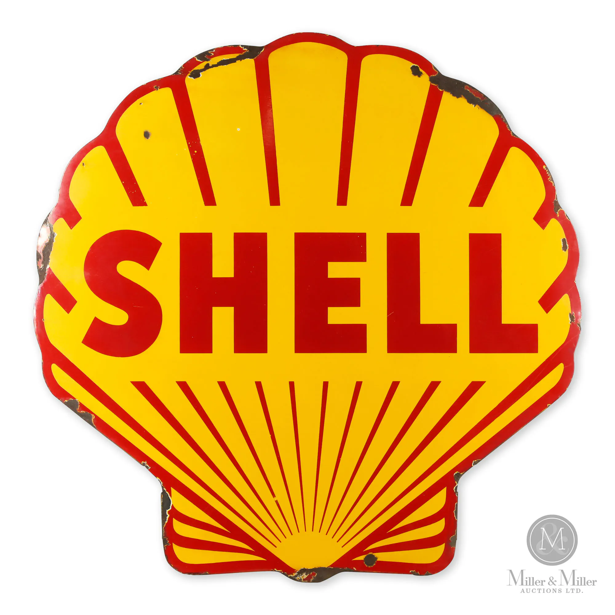 Shell 5' Service Station Sign | Barnebys