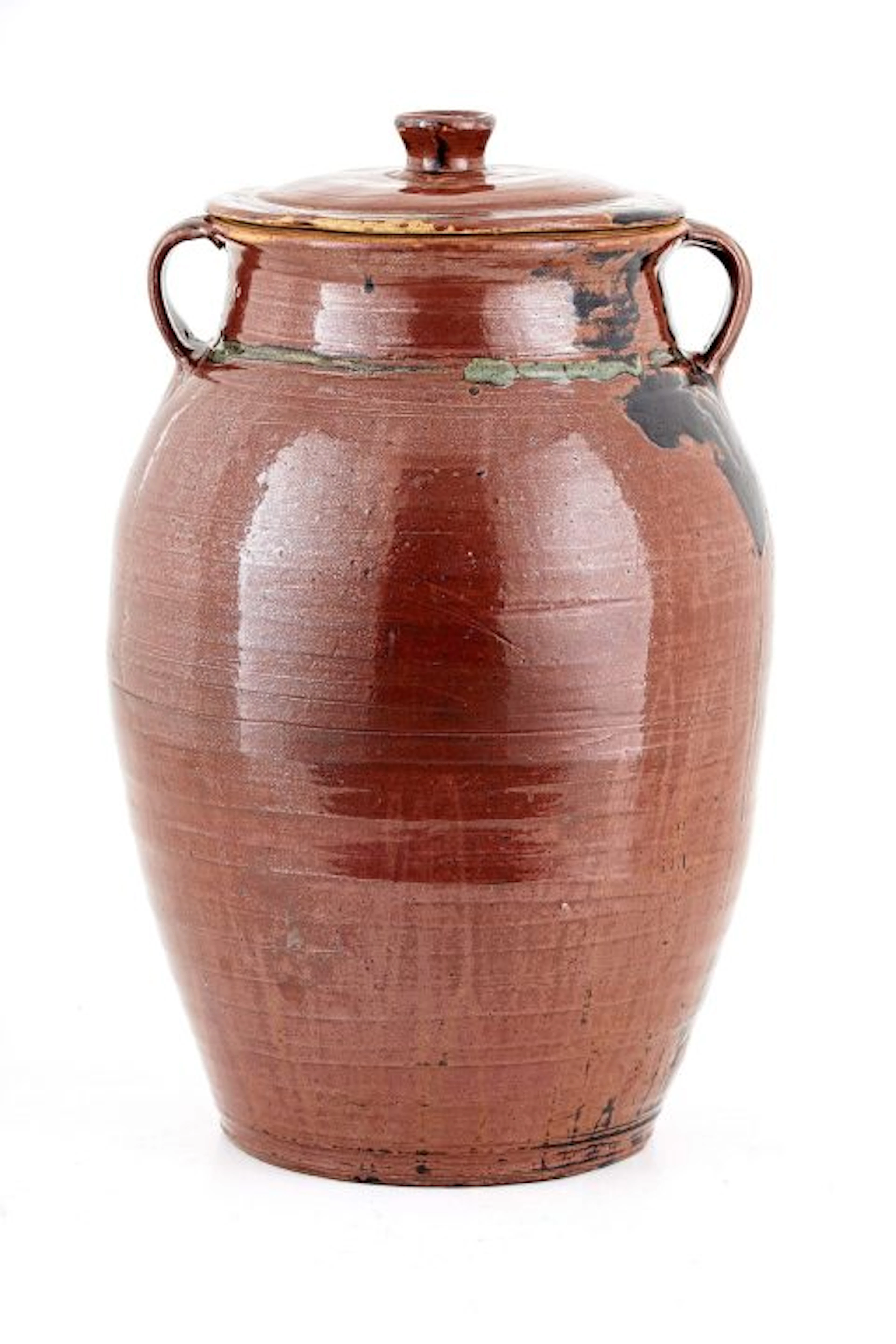 Bryan Everard Haden; Standing Jar with Lid