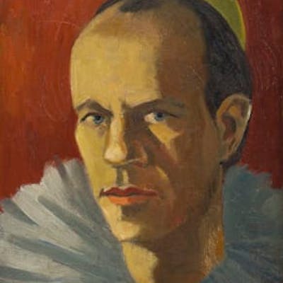 Maurice van Essche - Self Portrait as a Clown | Barnebys