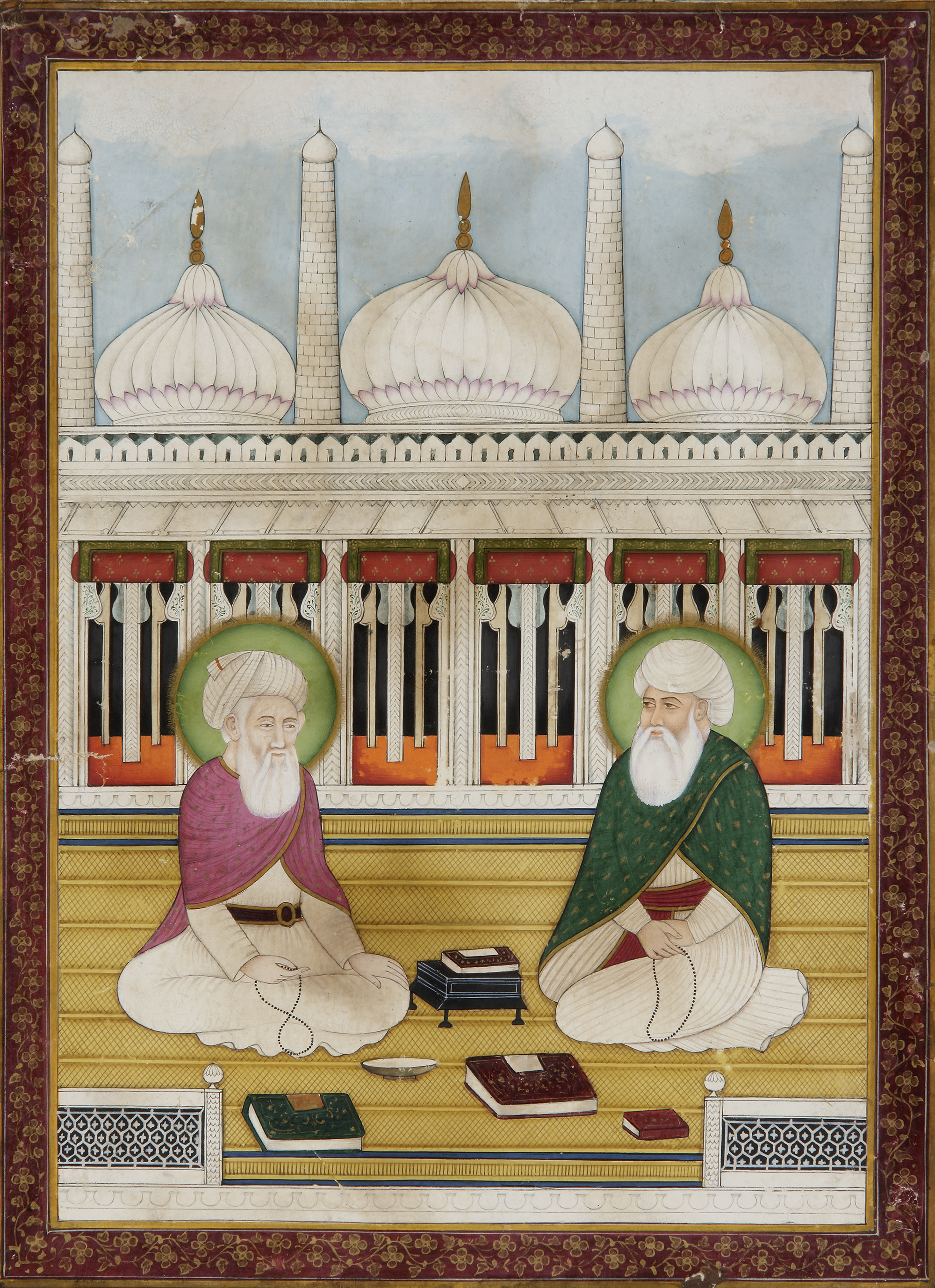 SHAYKH ABD AL-QADIR JILANI AND KHAWAJA MU'IN AL-DIN CHISHTI, 19TH ...