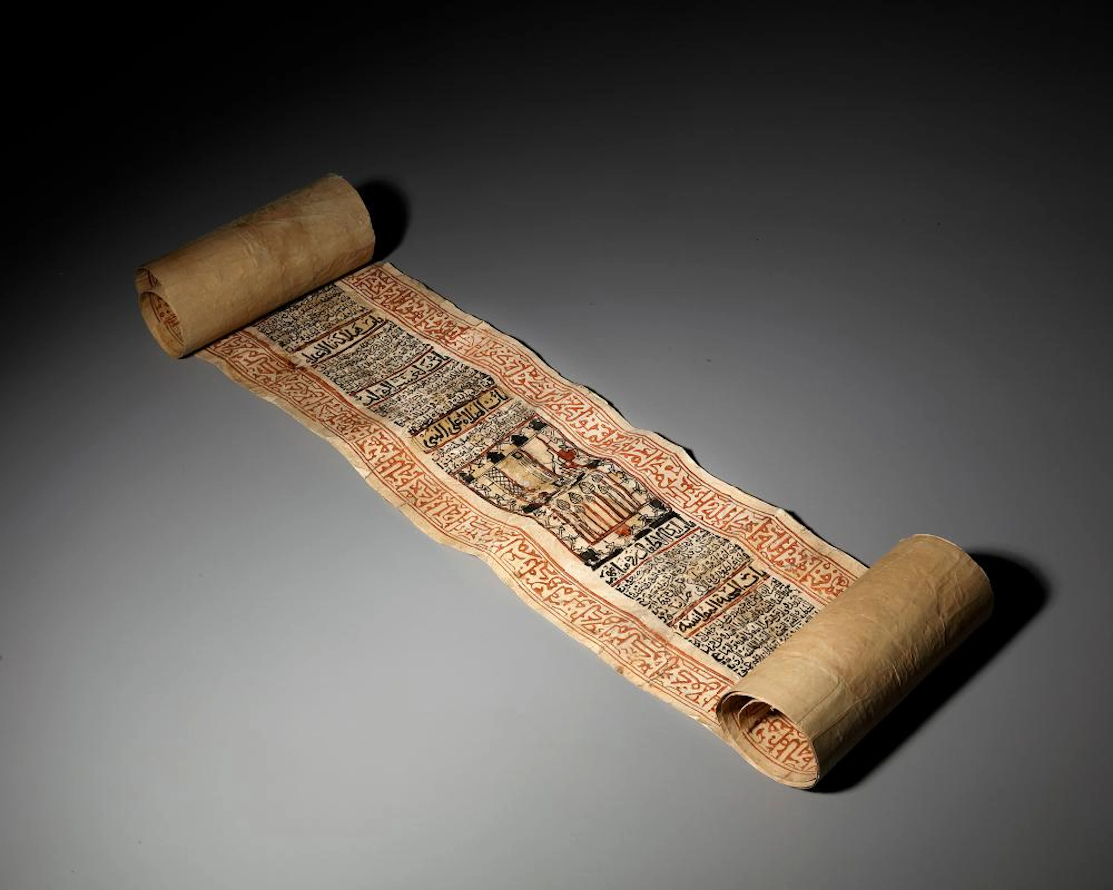 A TALISMANIC SCROLL, ANDALUSIA, 11TH-12TH CENTURY