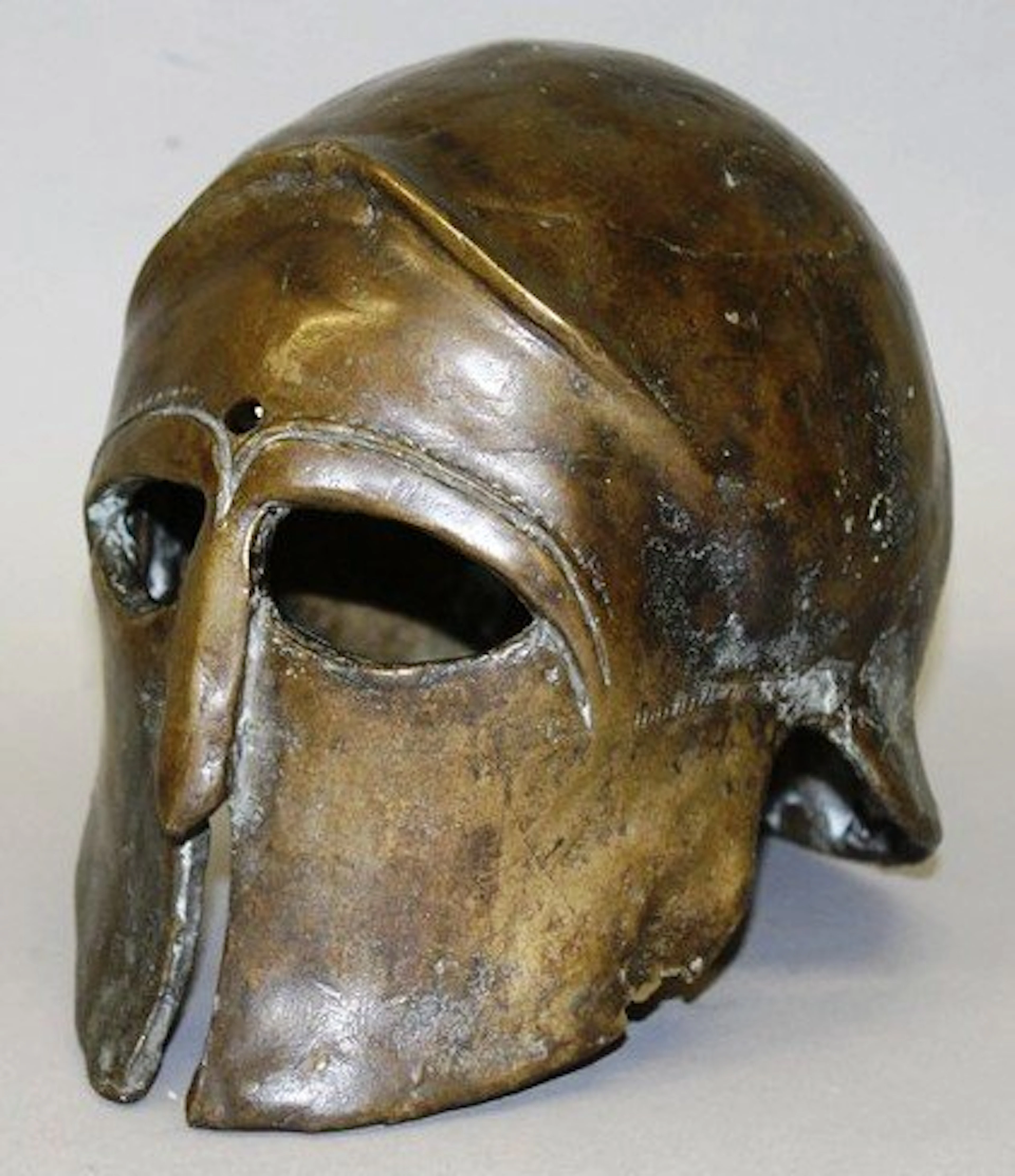 A BRONZE MASK from THE CLASH OF THE TITANS 1981. 7ins