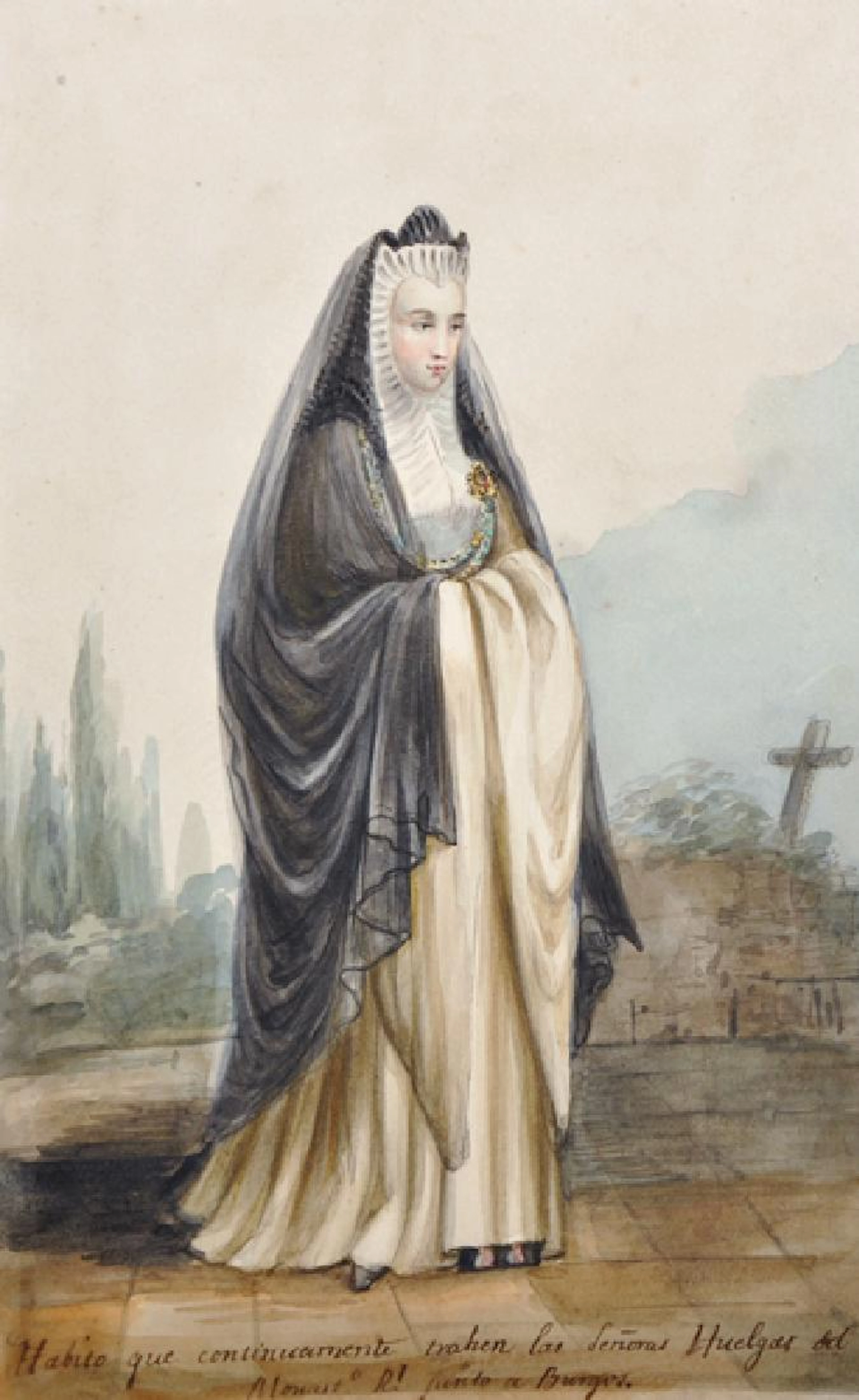 Valentine Carderera Solano (1796-1880) Spanish.