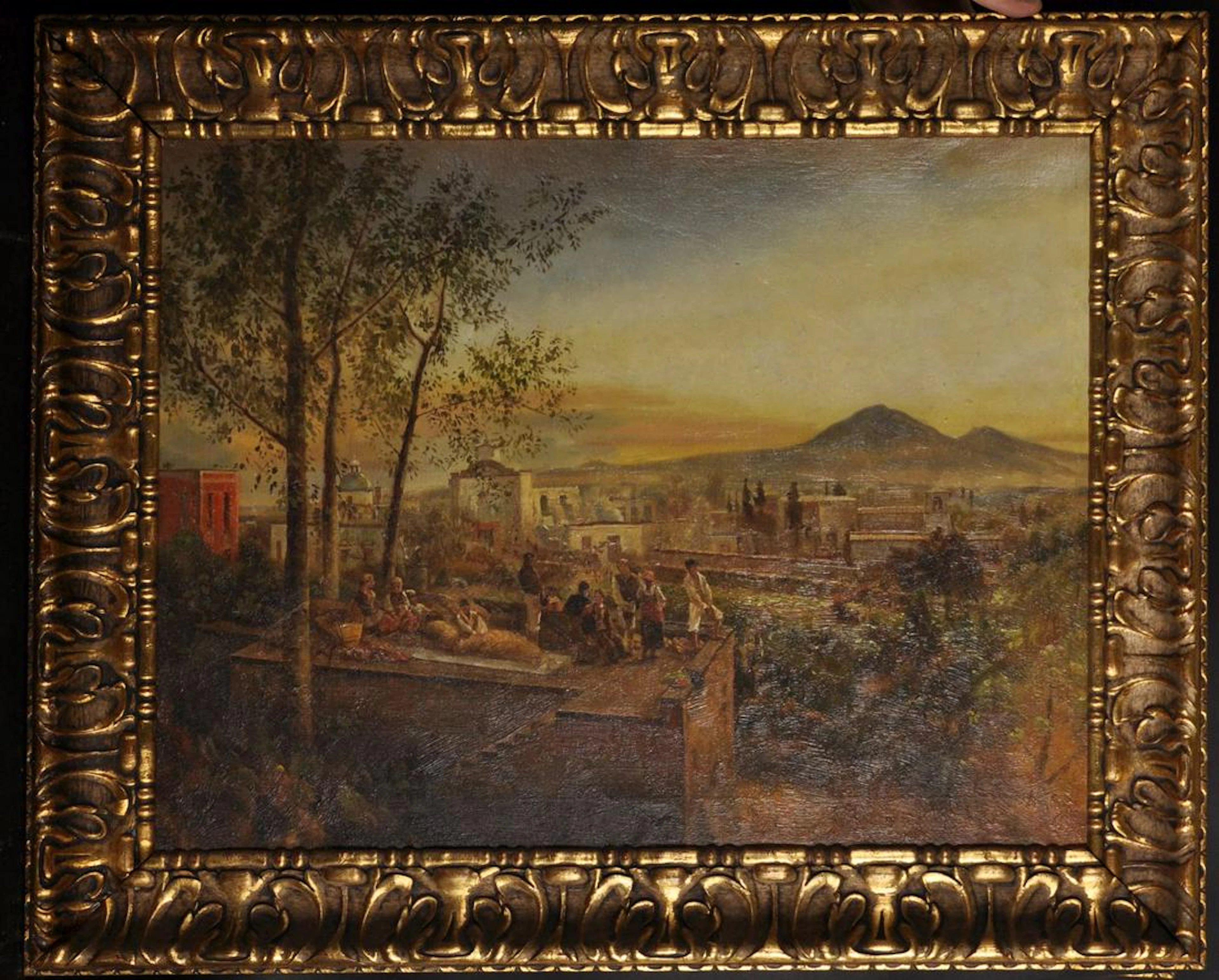 Attributed Oswald Achenbach (1827-1905) German. On the