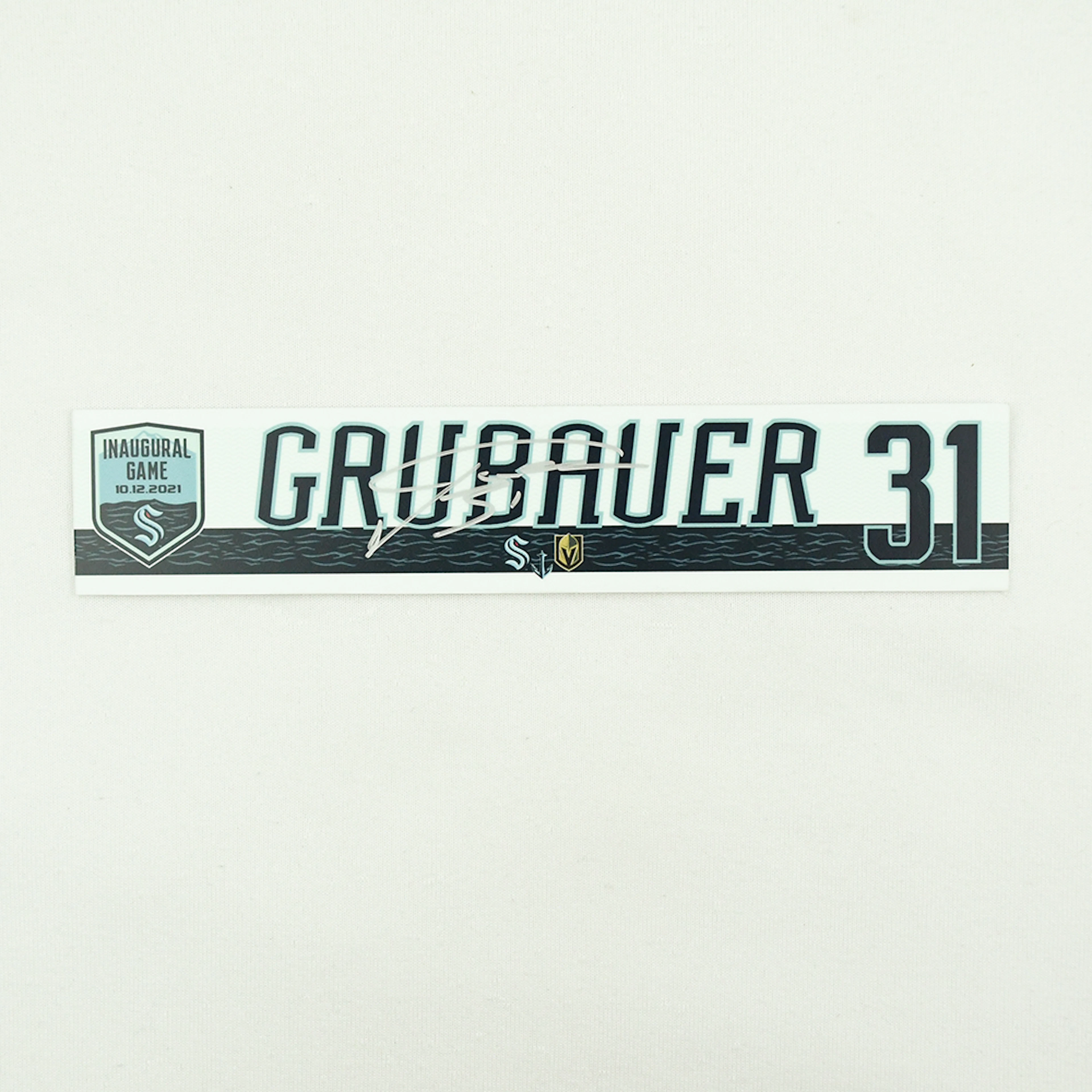 Philipp Grubauer - Seattle Kraken - Inaugural Game...