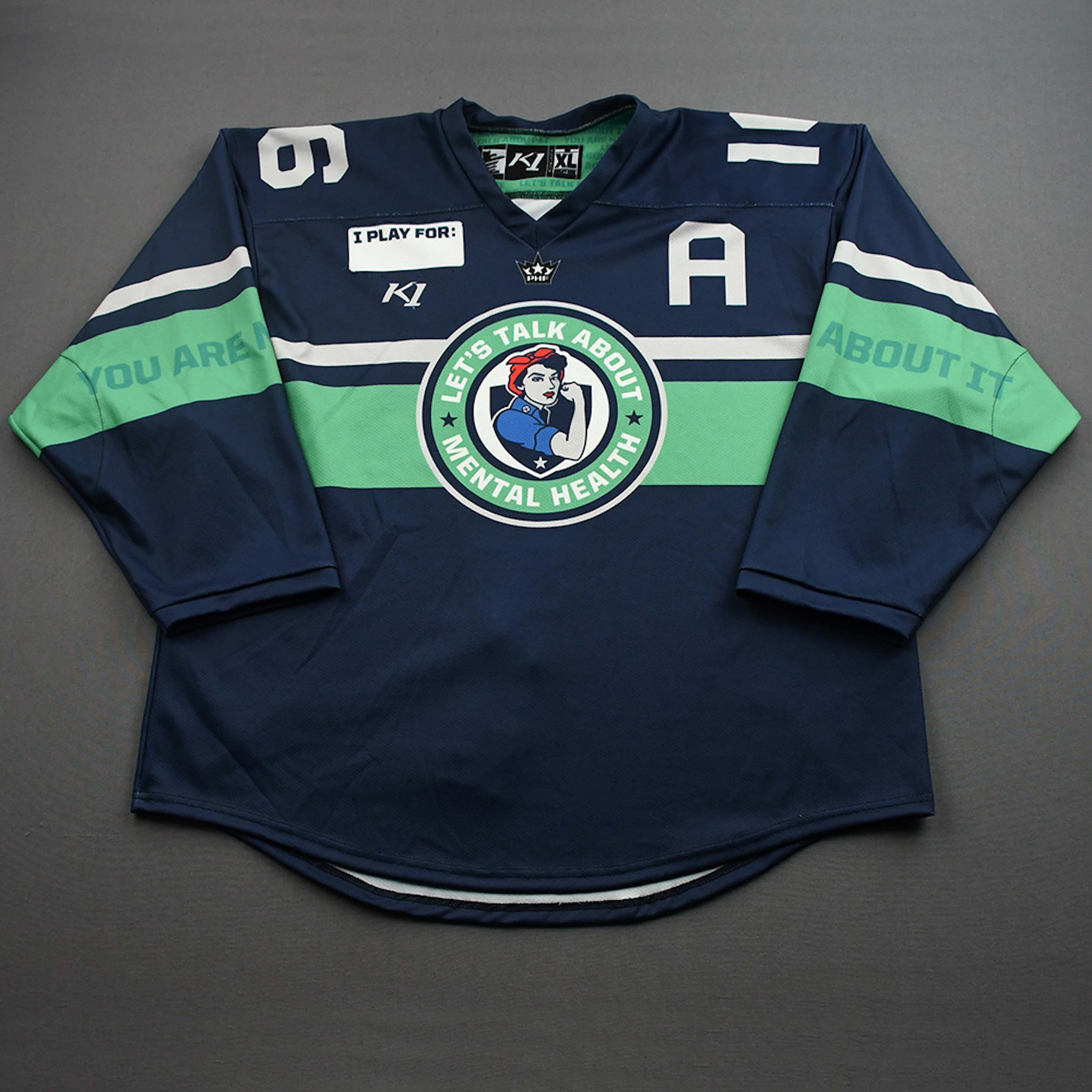 Brooke Avery - Game-Worn Mental Health Awareness...
