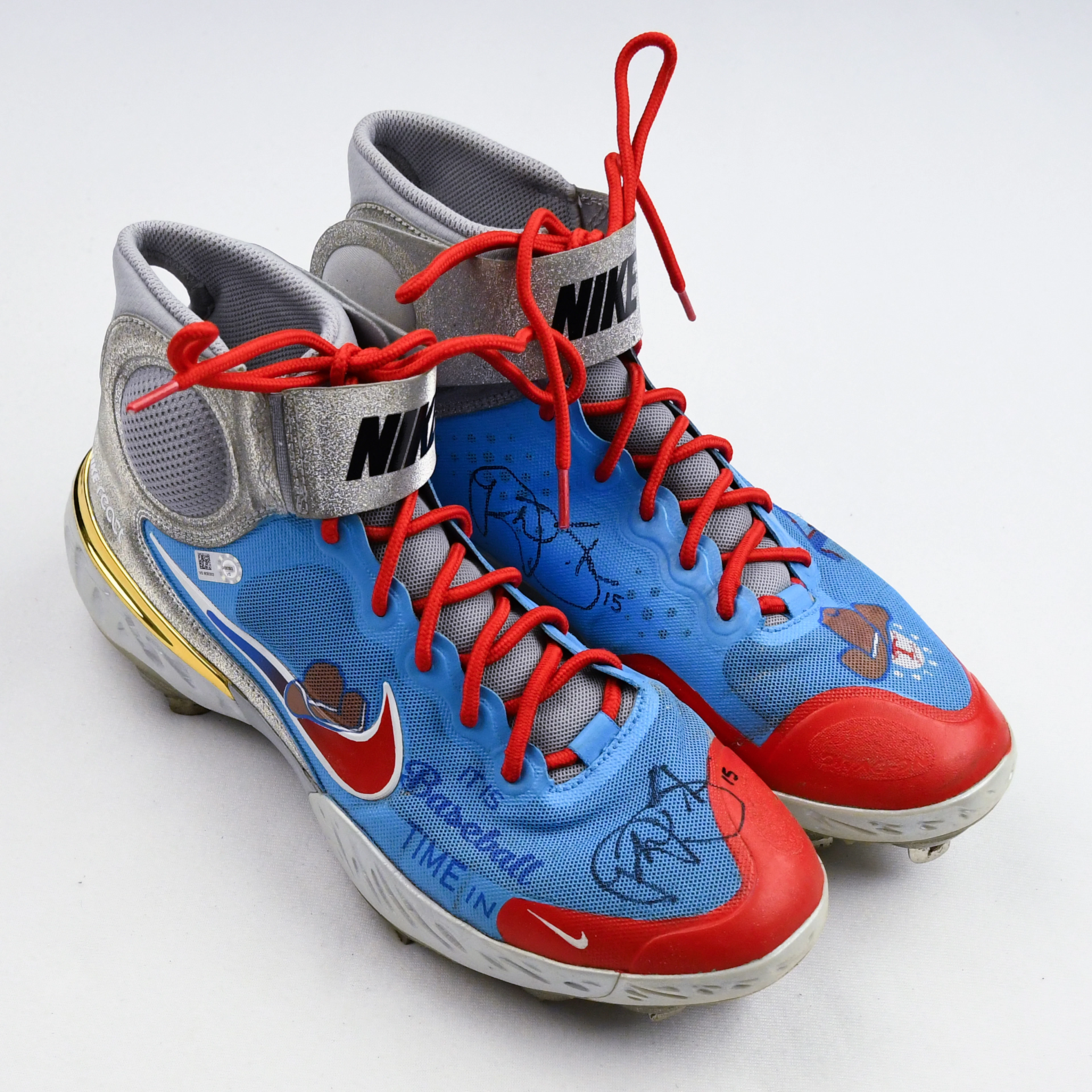 Nick Solak - Texas Rangers - Nike Alpha Huarache Elite 3...