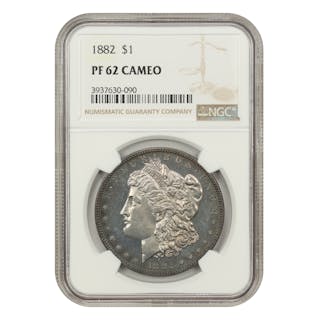 1882 $1 NGC PR62CAM