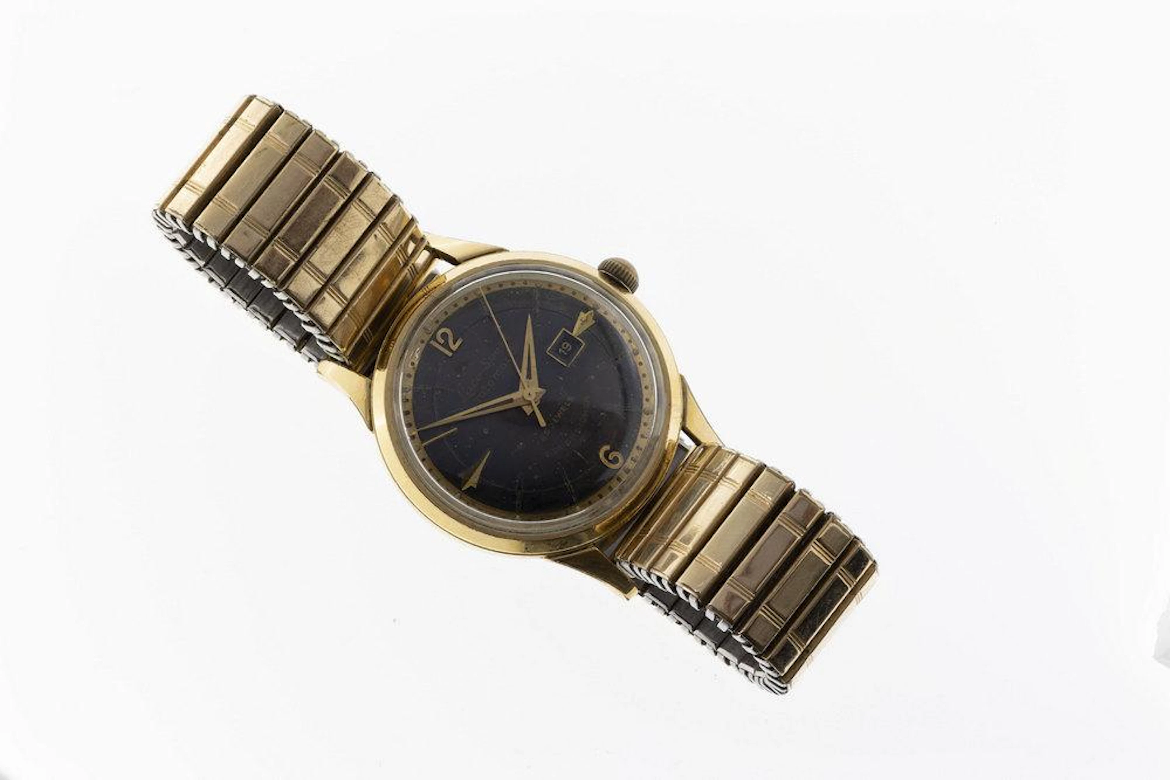 A Laco-Sport automatic date gents wrist watch 1950s, case no. 96449,