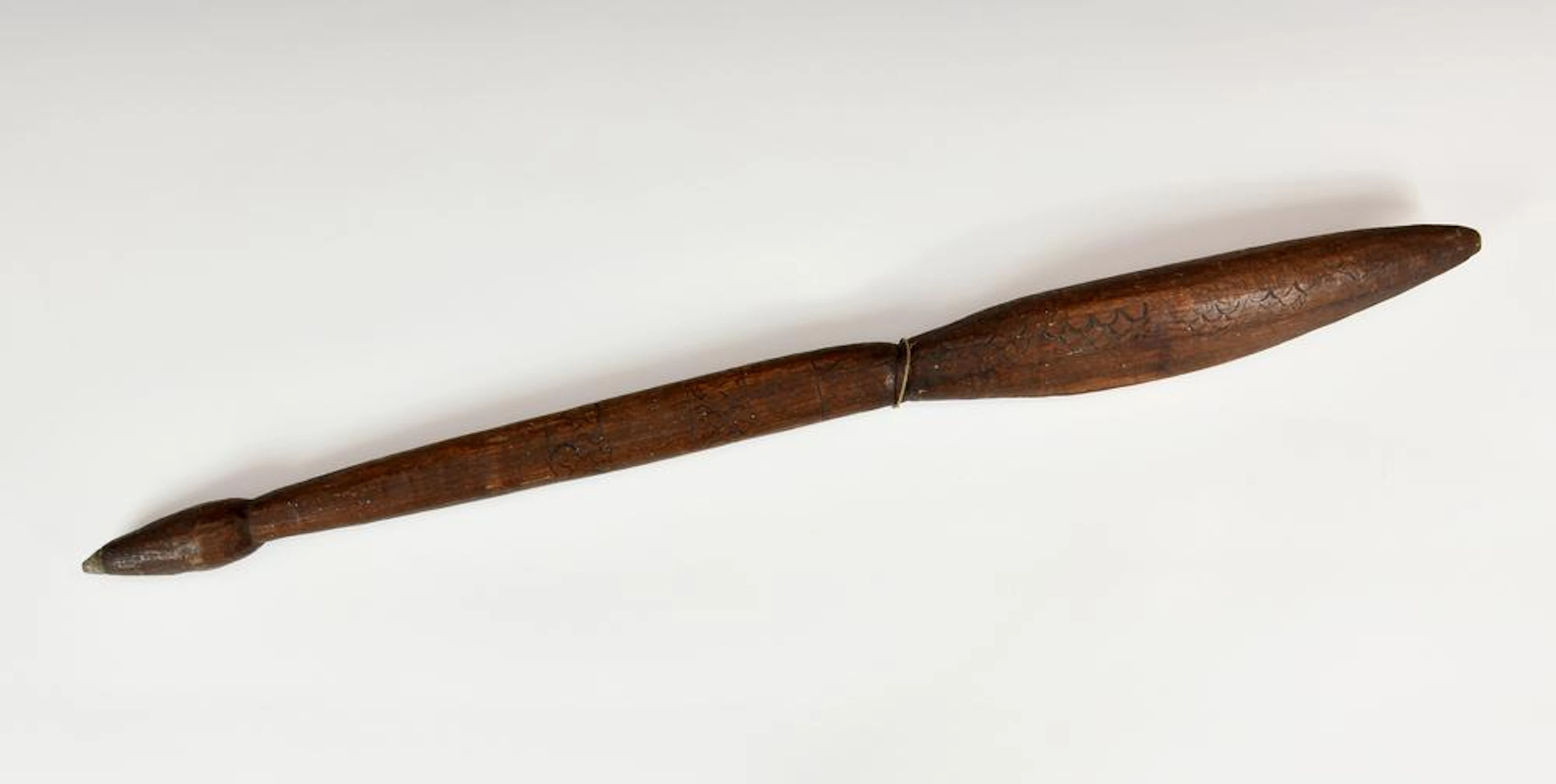 Tribal Art - an Australian Nulla Nulla or Waddy club late...