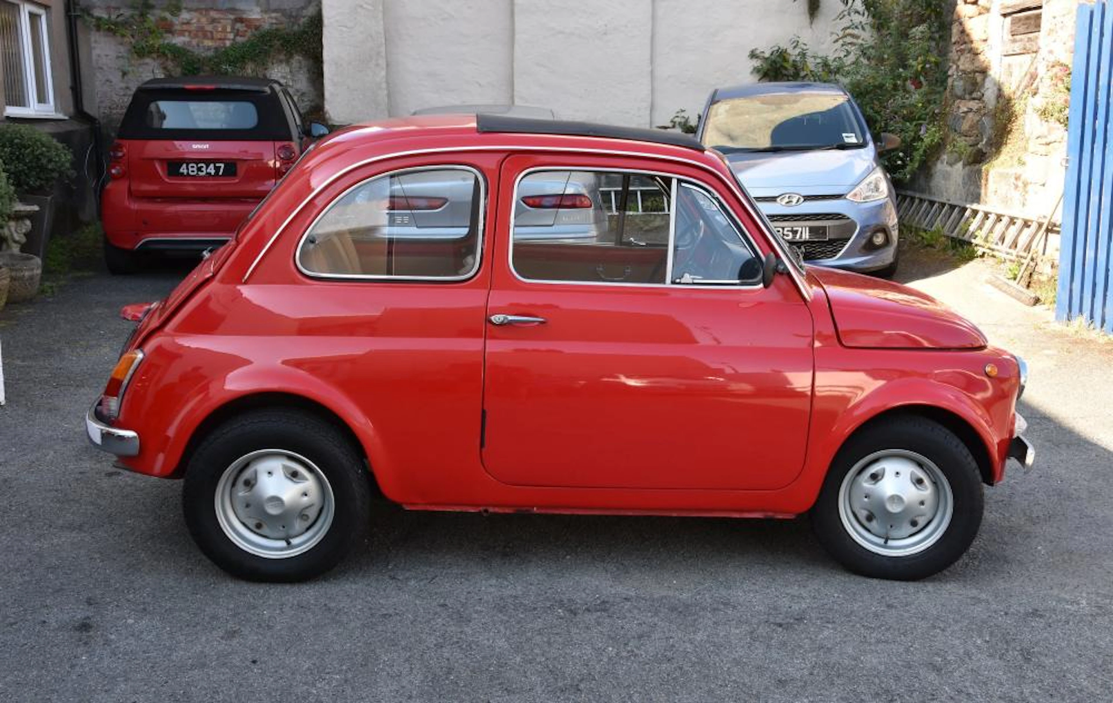 A 1965 Fiat 500F