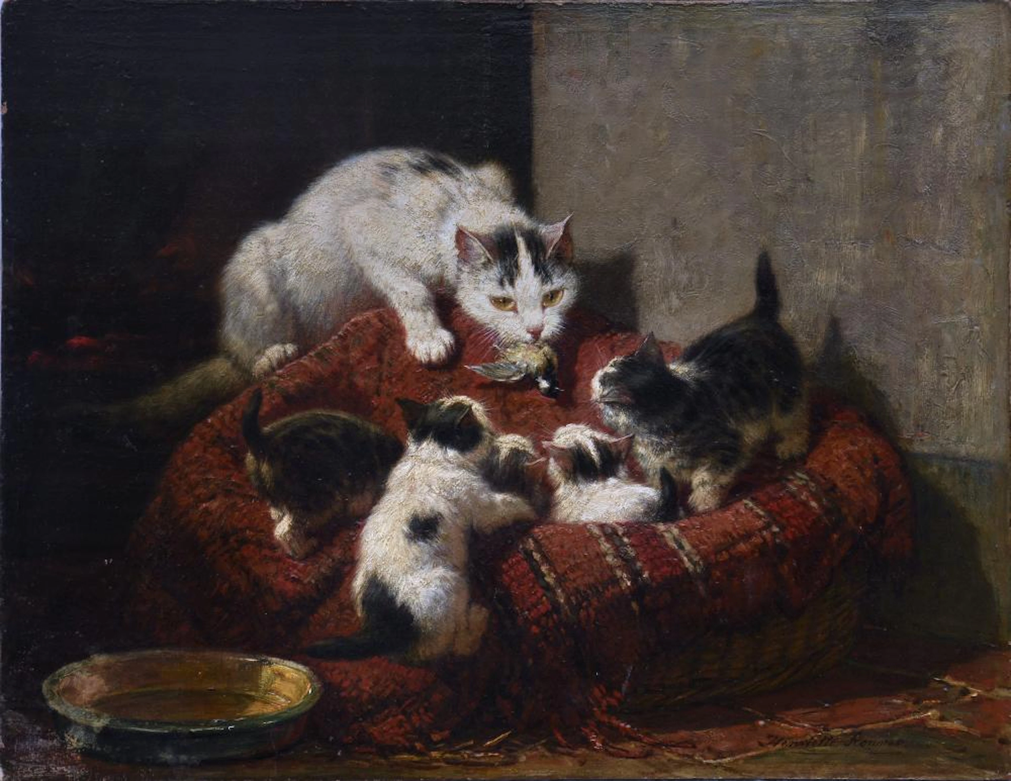Henriëtte Ronner-Knip (Dutch-Belgian, 1821-1909)