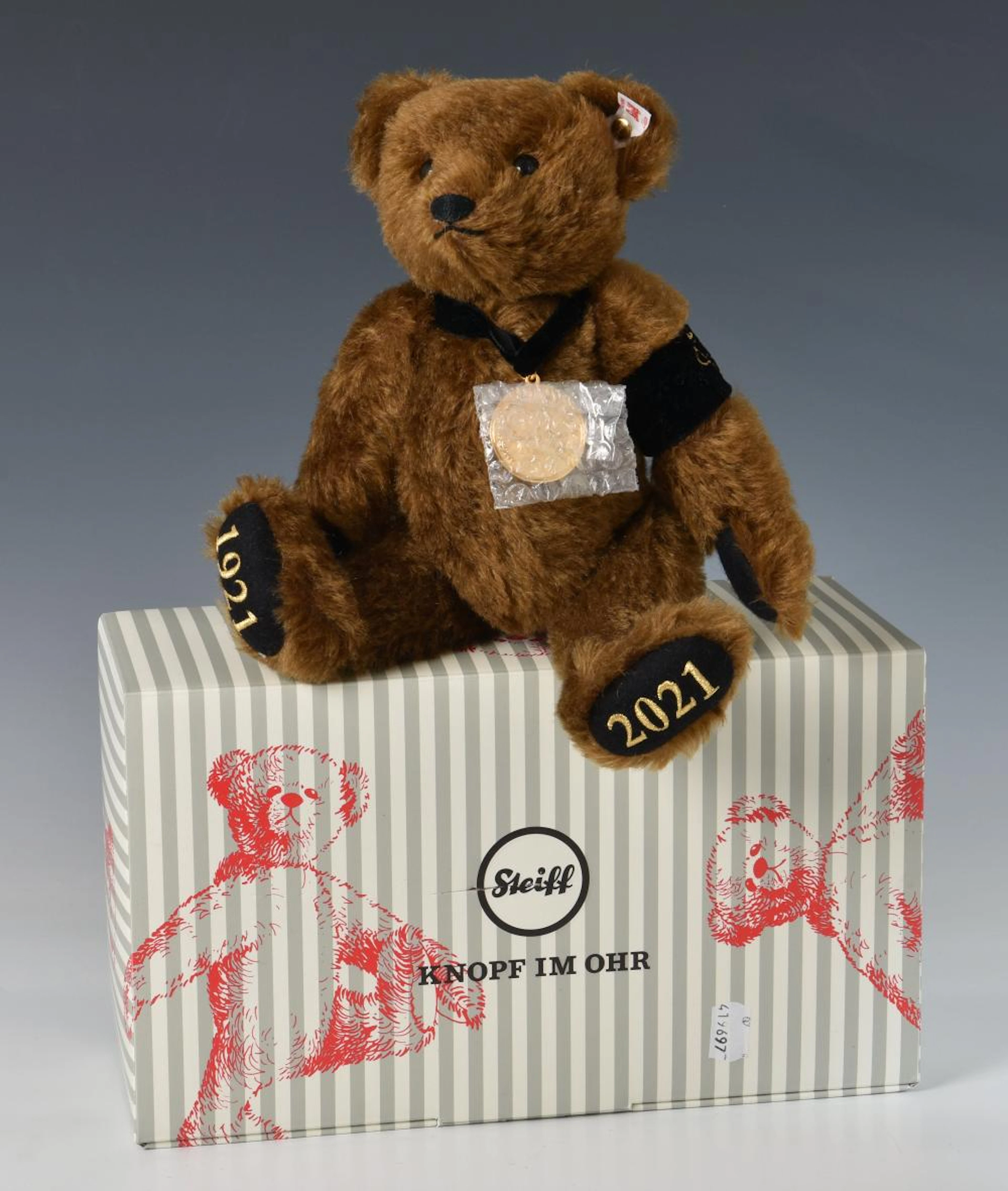 Steiff/Danbury Mint teddy bear - The Prince Philip/Duke...