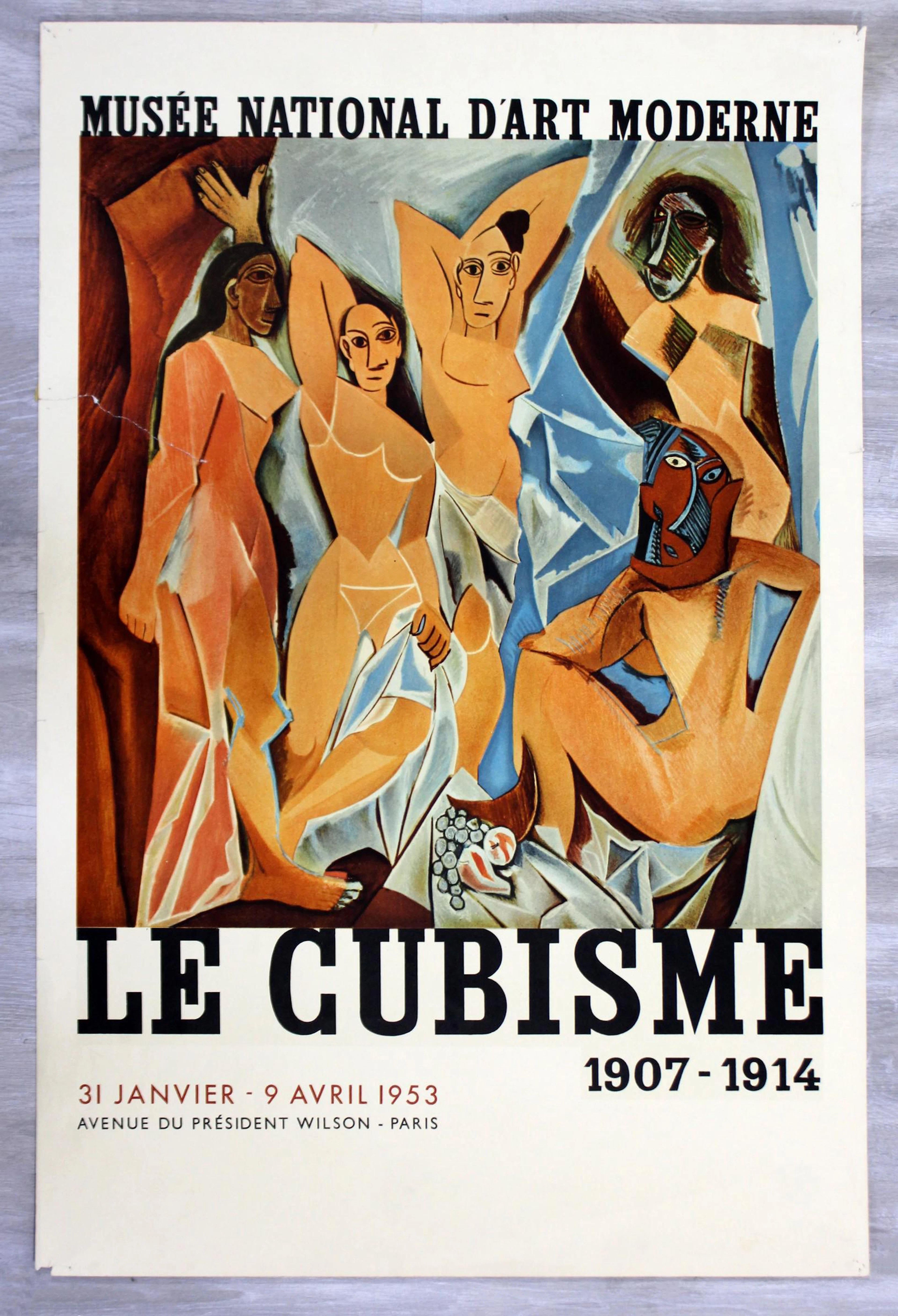 Picasso Cubism Paris Museum National Modern Art 1953