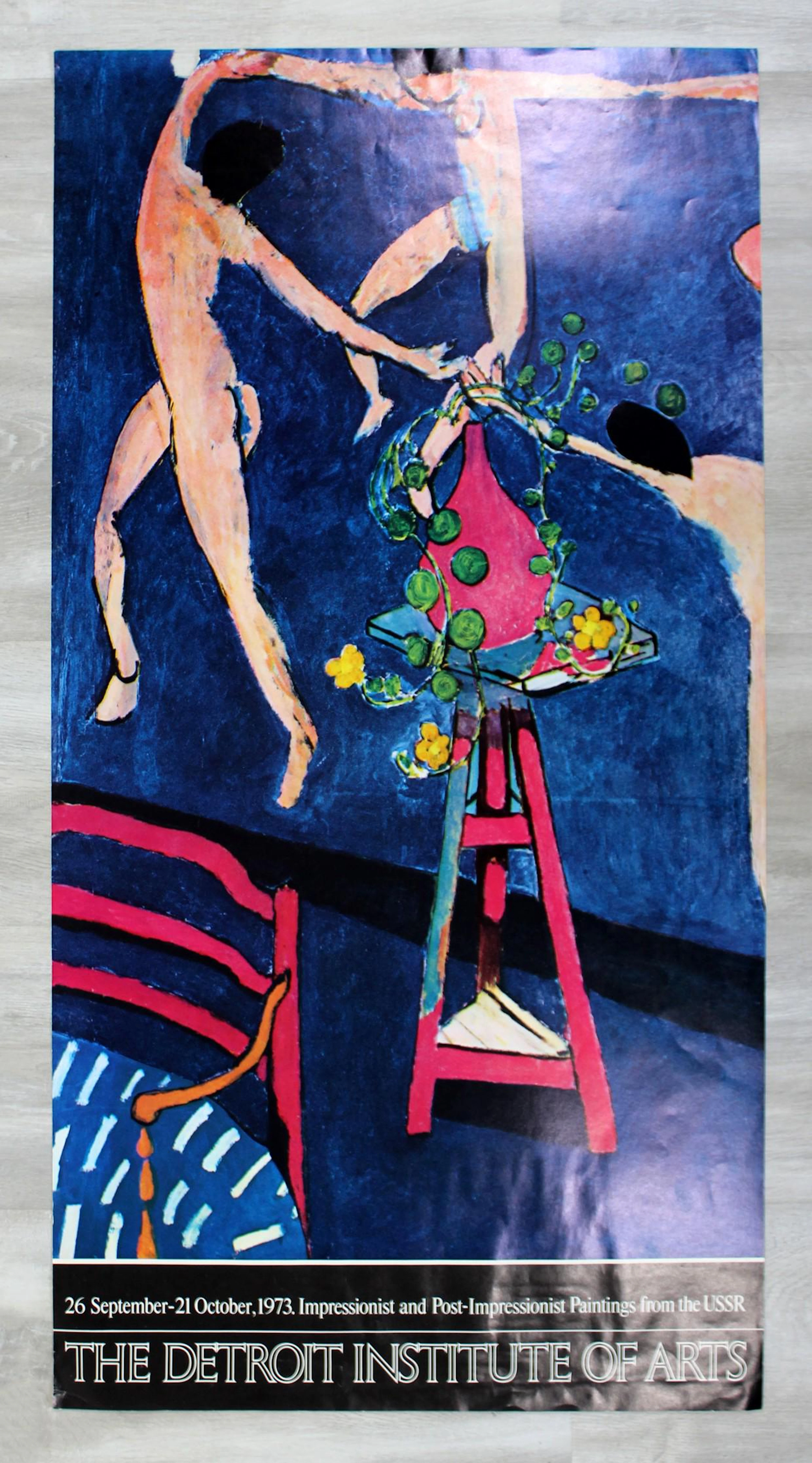 DIA Impressionist Post-Impressionist Poster 1973 USSR