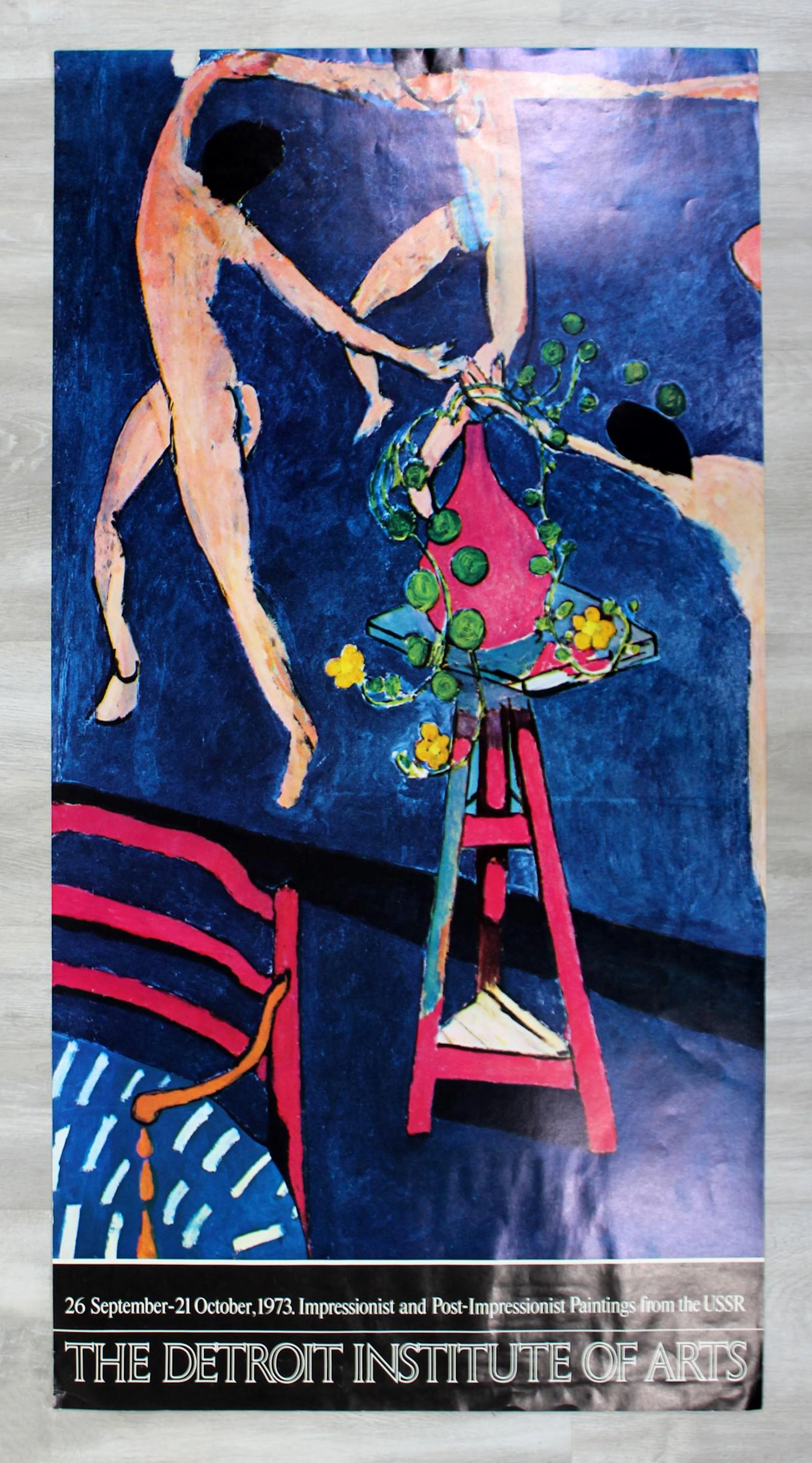 DIA Impressionist Post-Impressionist Poster 1973 USSR