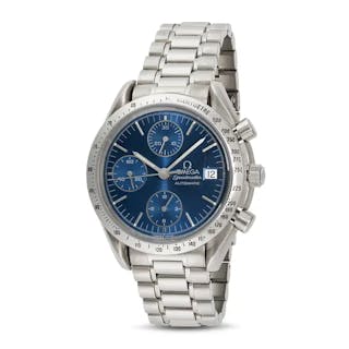 OMEGA - AN OMEGA SPEEDMASTER AUTOMATIC WRISTWATCH in stainless steel