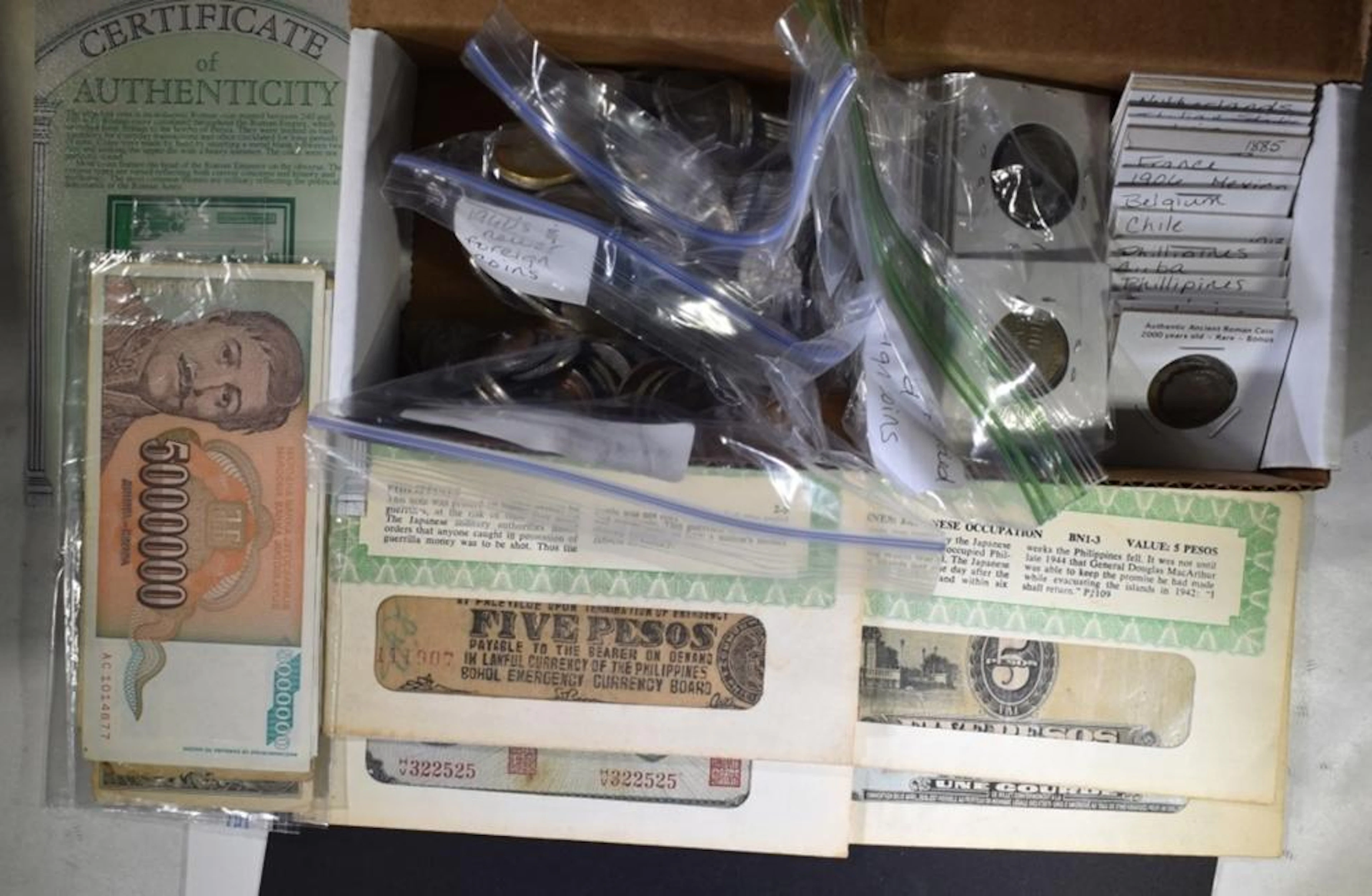 FOREIGN CURRENCY & COINS, 2-ANCIENTS