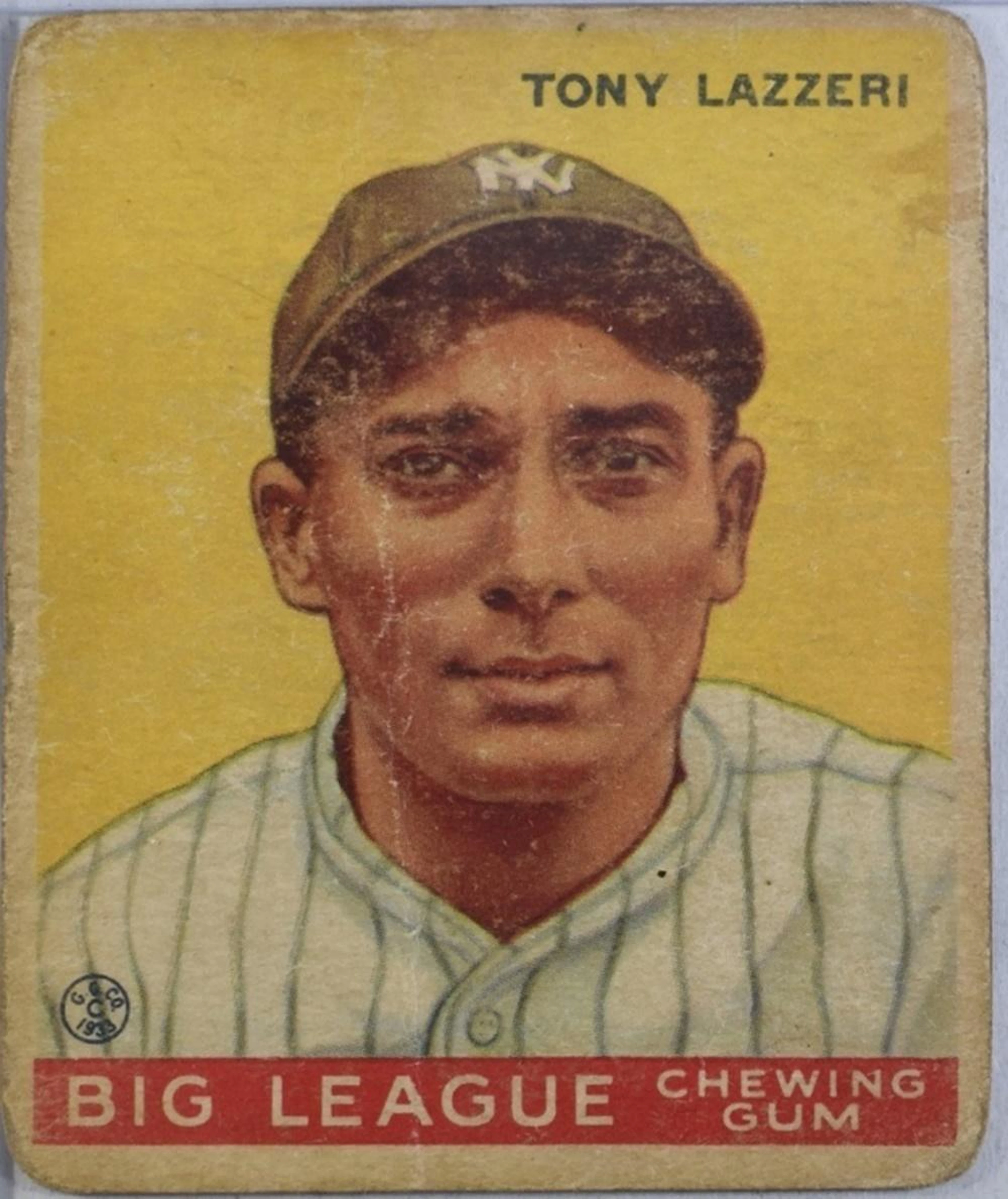 1933 GOUDEY TONY LAZZERI #31
