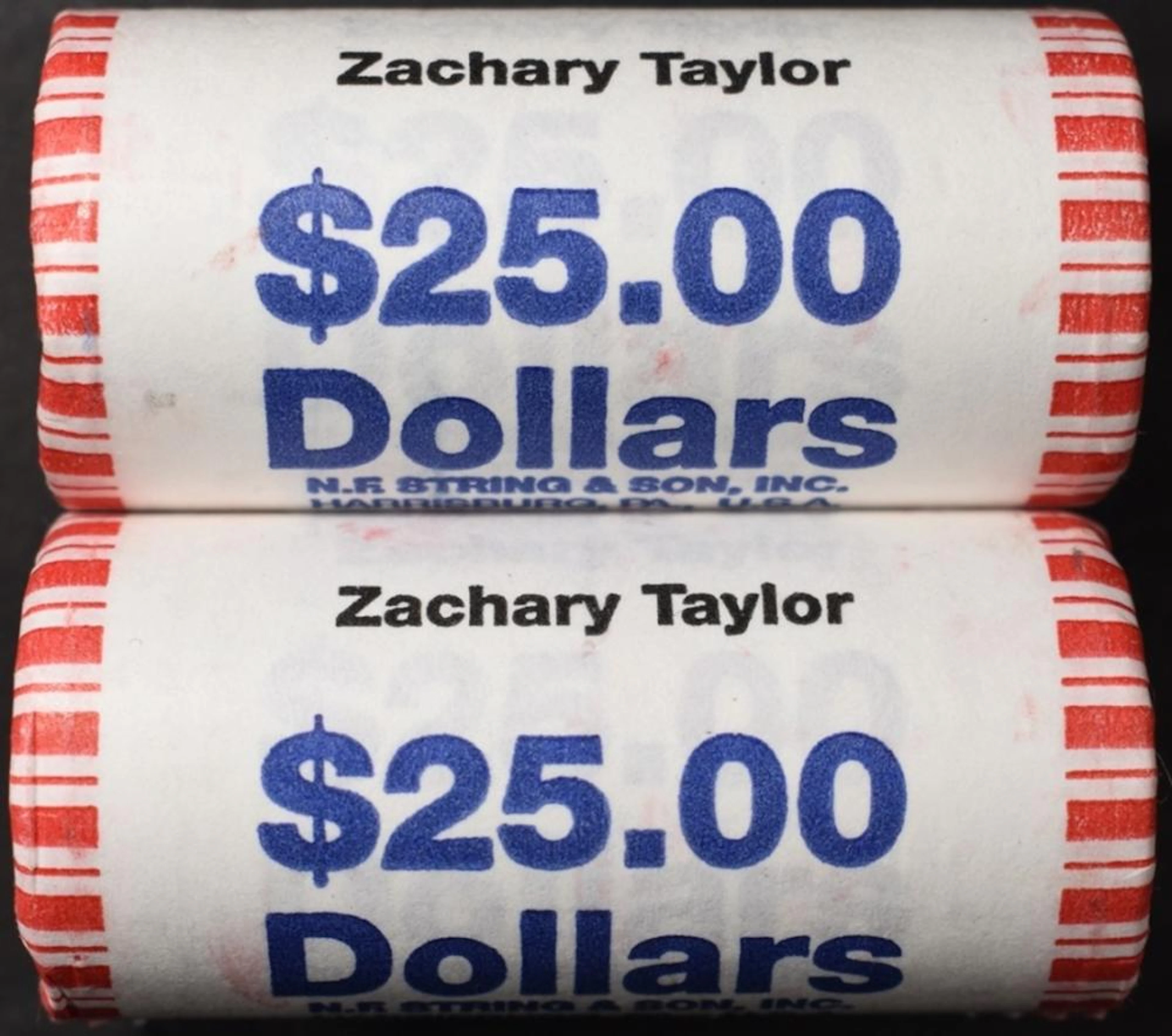 (2 ROLLS) ZACHARY TAYLOR US PRESIDENTIAL DOLLARS