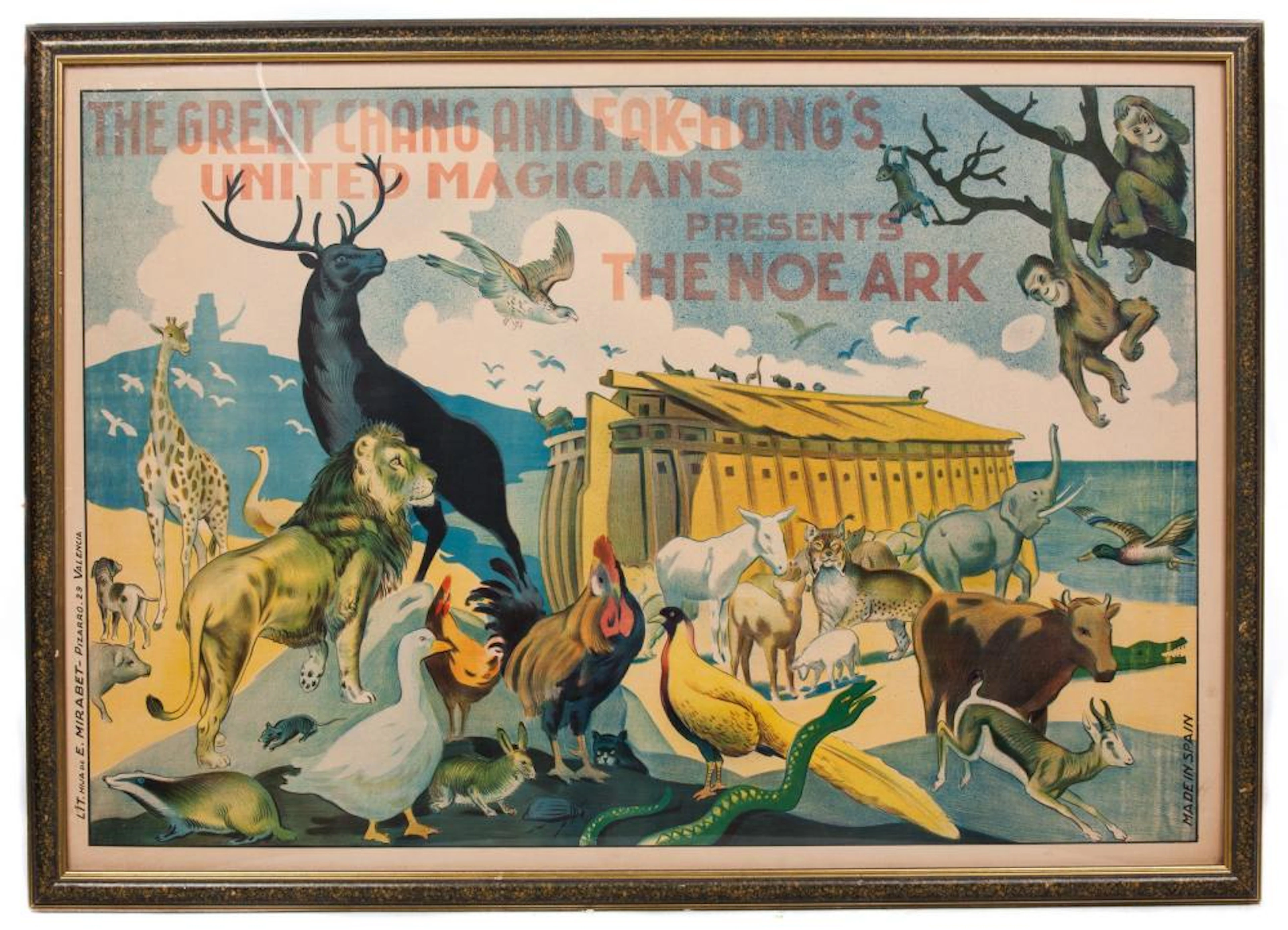 GREAT CHANG & FAK HONG NOAHS ARK ADV POSTER