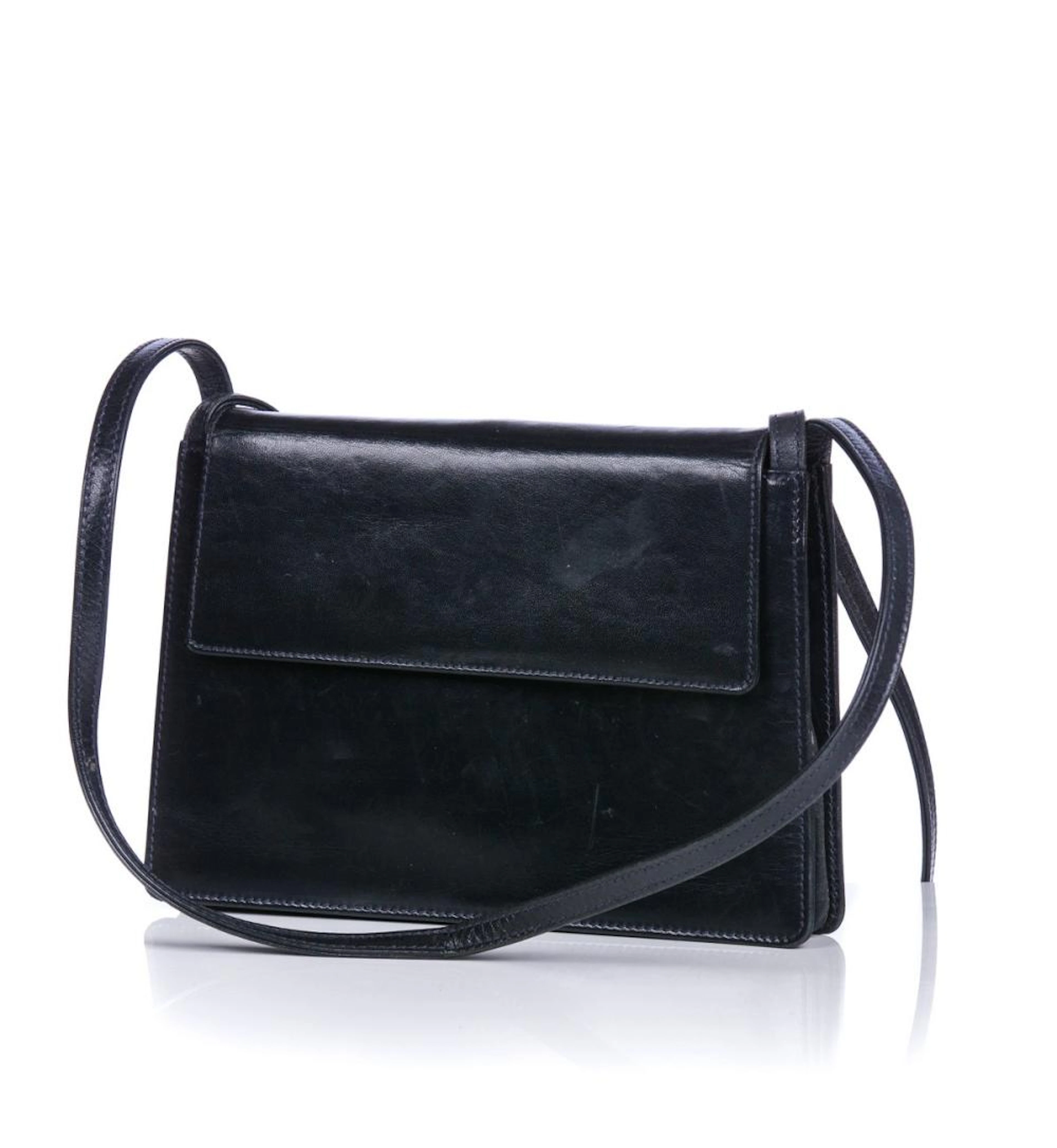 BRUNO MAGLI & FURLA BLACK LEATHER PURSES