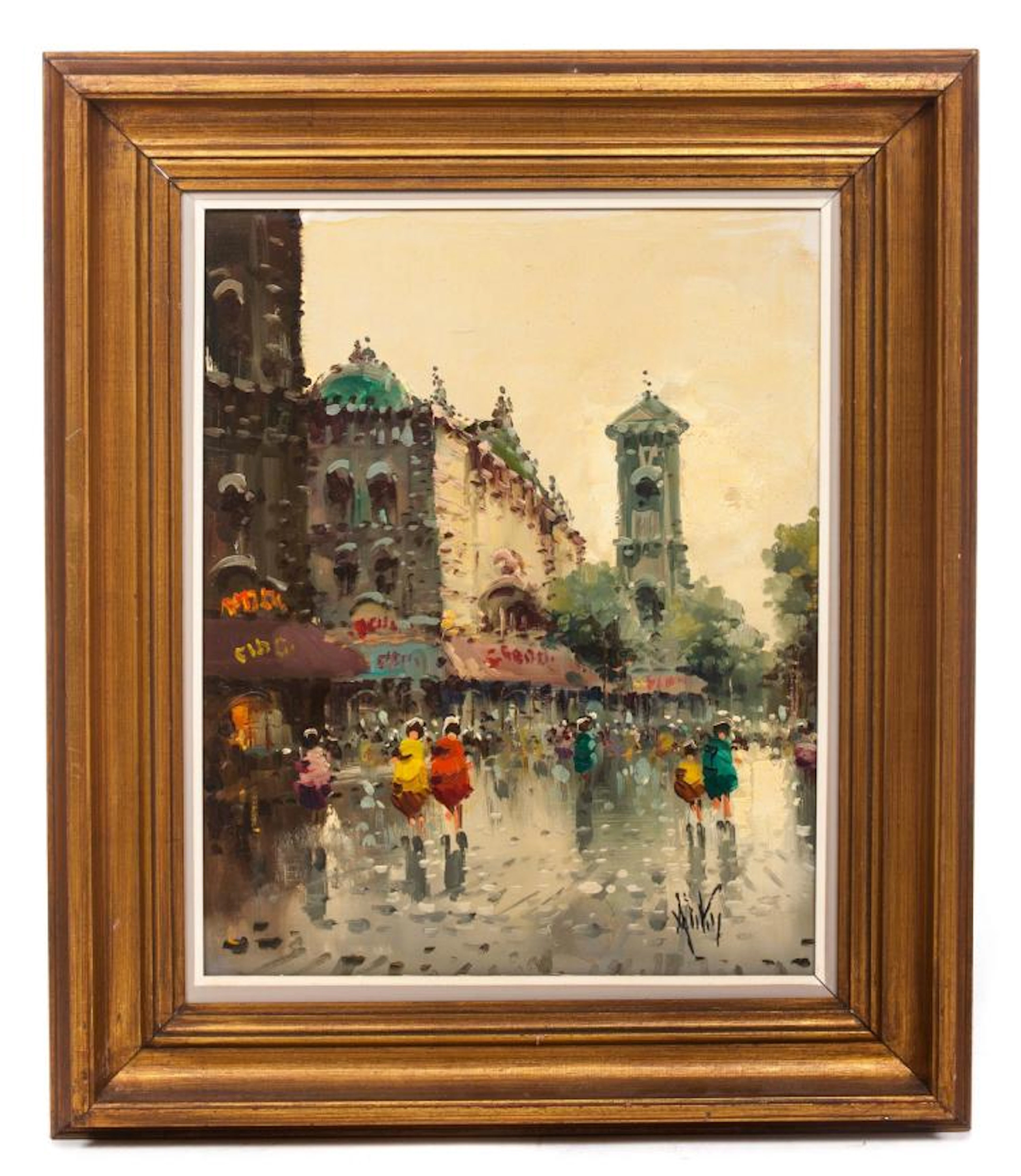 ANTONIO DEVITITY PAINTING ON CANVAS