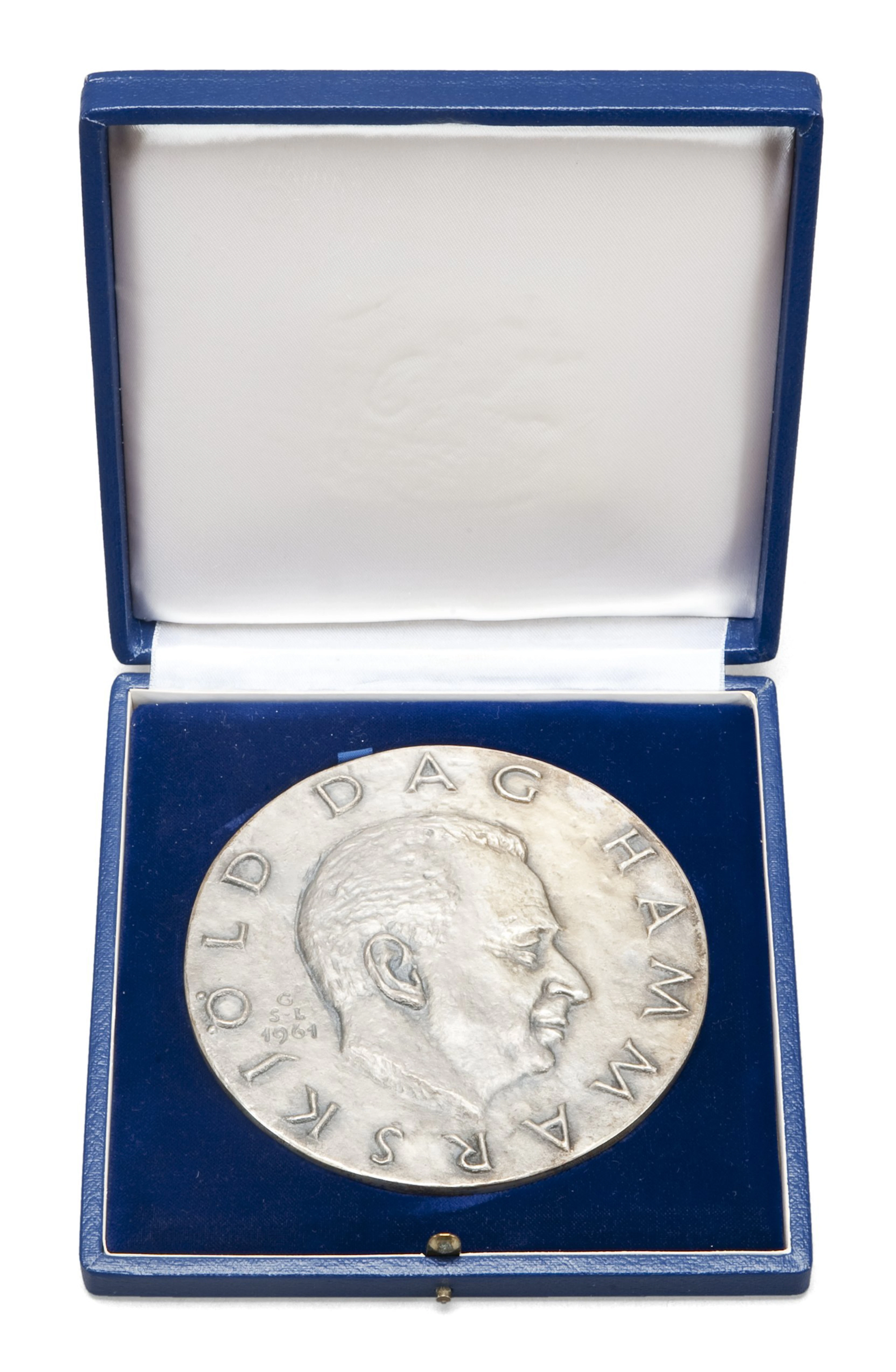 MEDALJ. Dag Hammarskjöld.