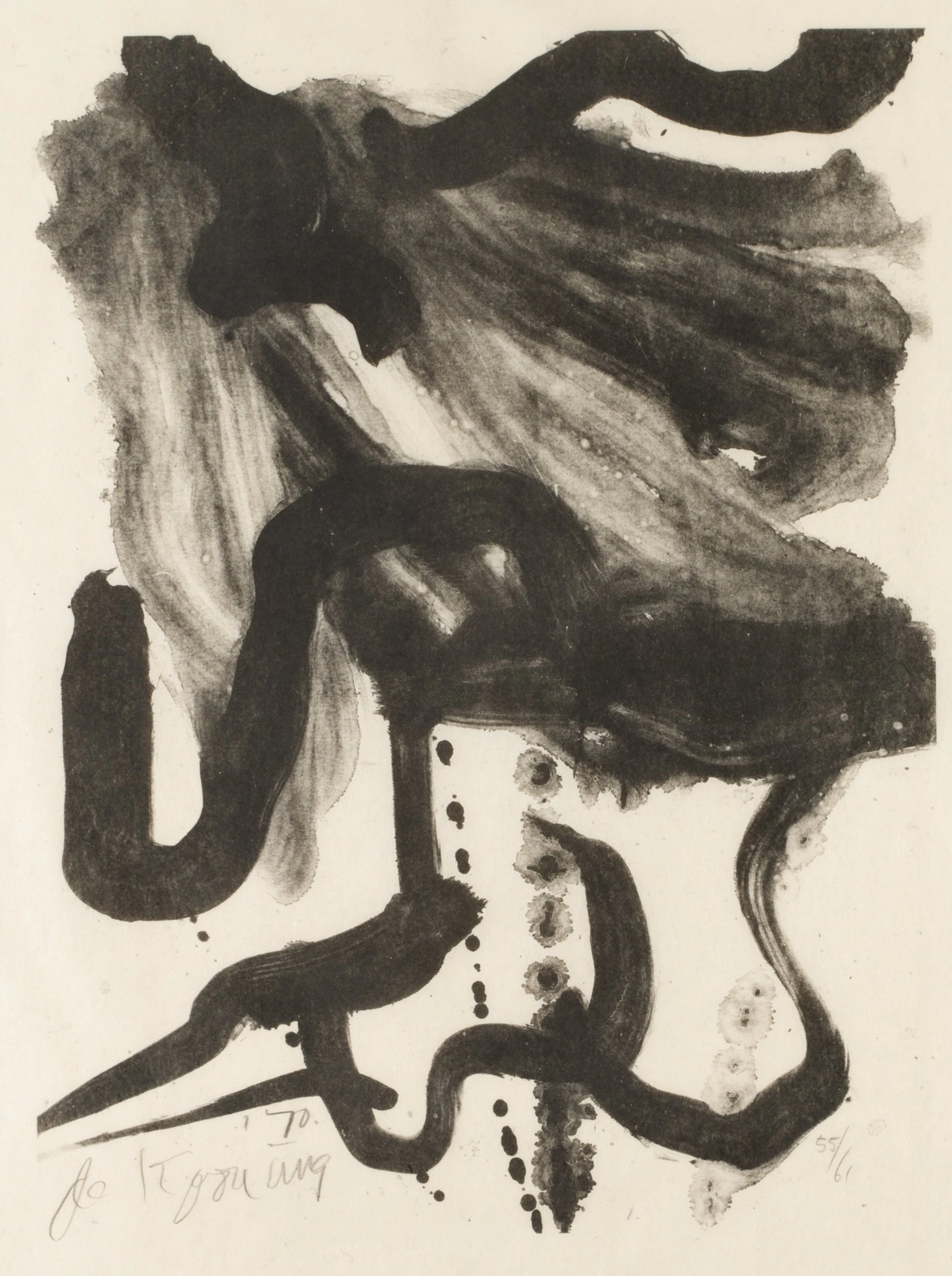 "Woman with corset and long hair"