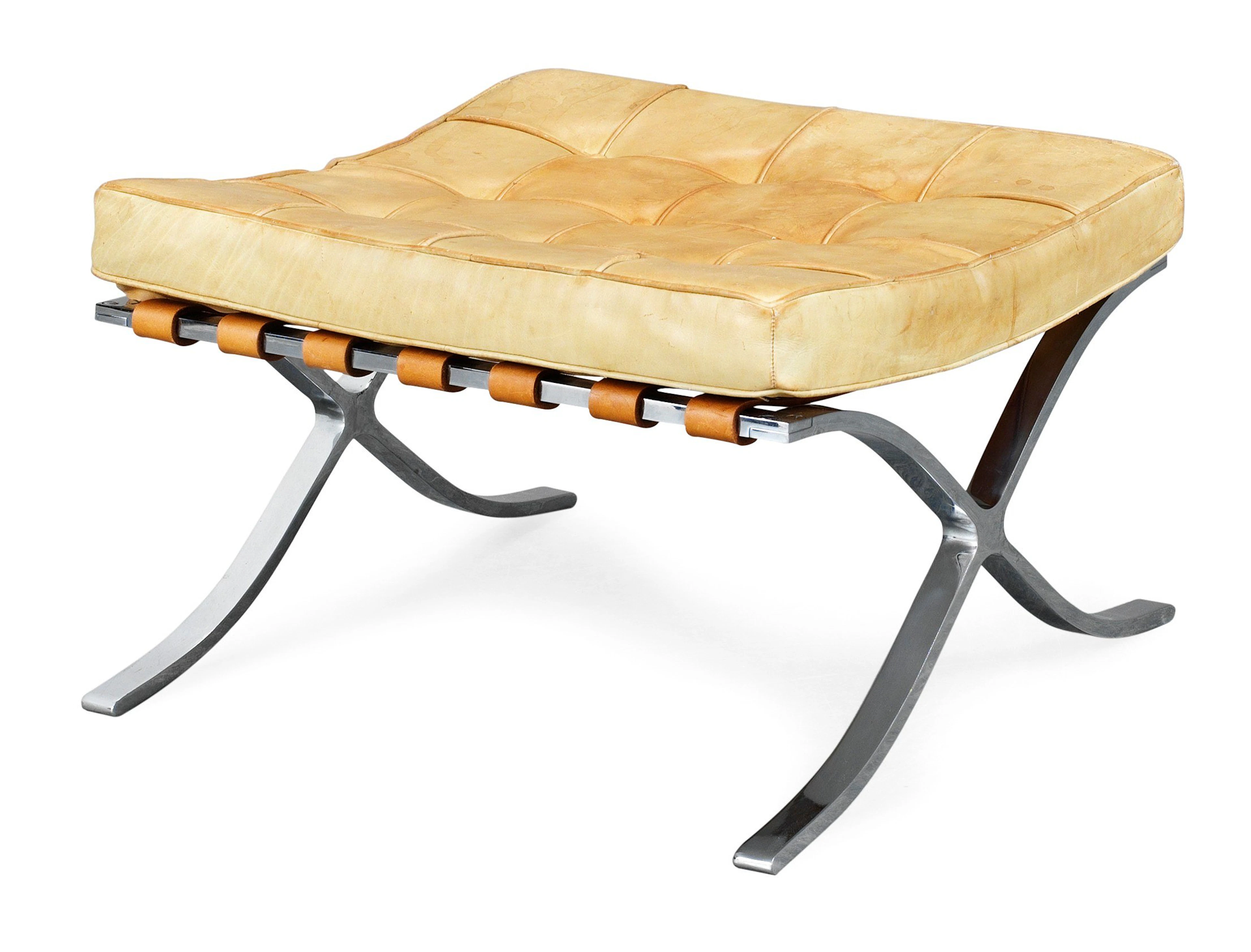 LUDWIG MIES VAN DER ROHE, "Barcelona", pall, för Knoll International, USA, 1960-tal.