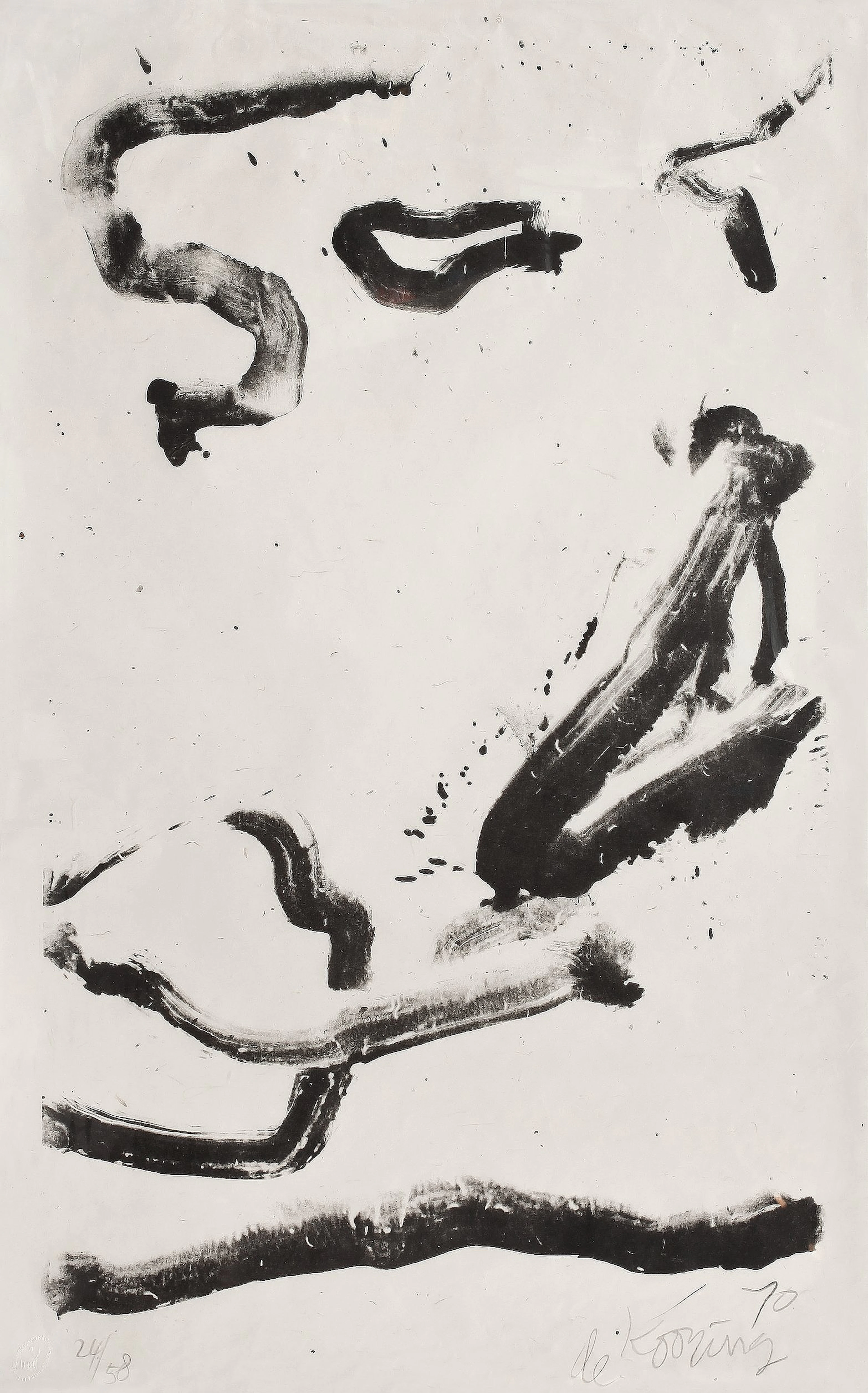 28A. WILLEM DE KOONING, "Love to Wakako".