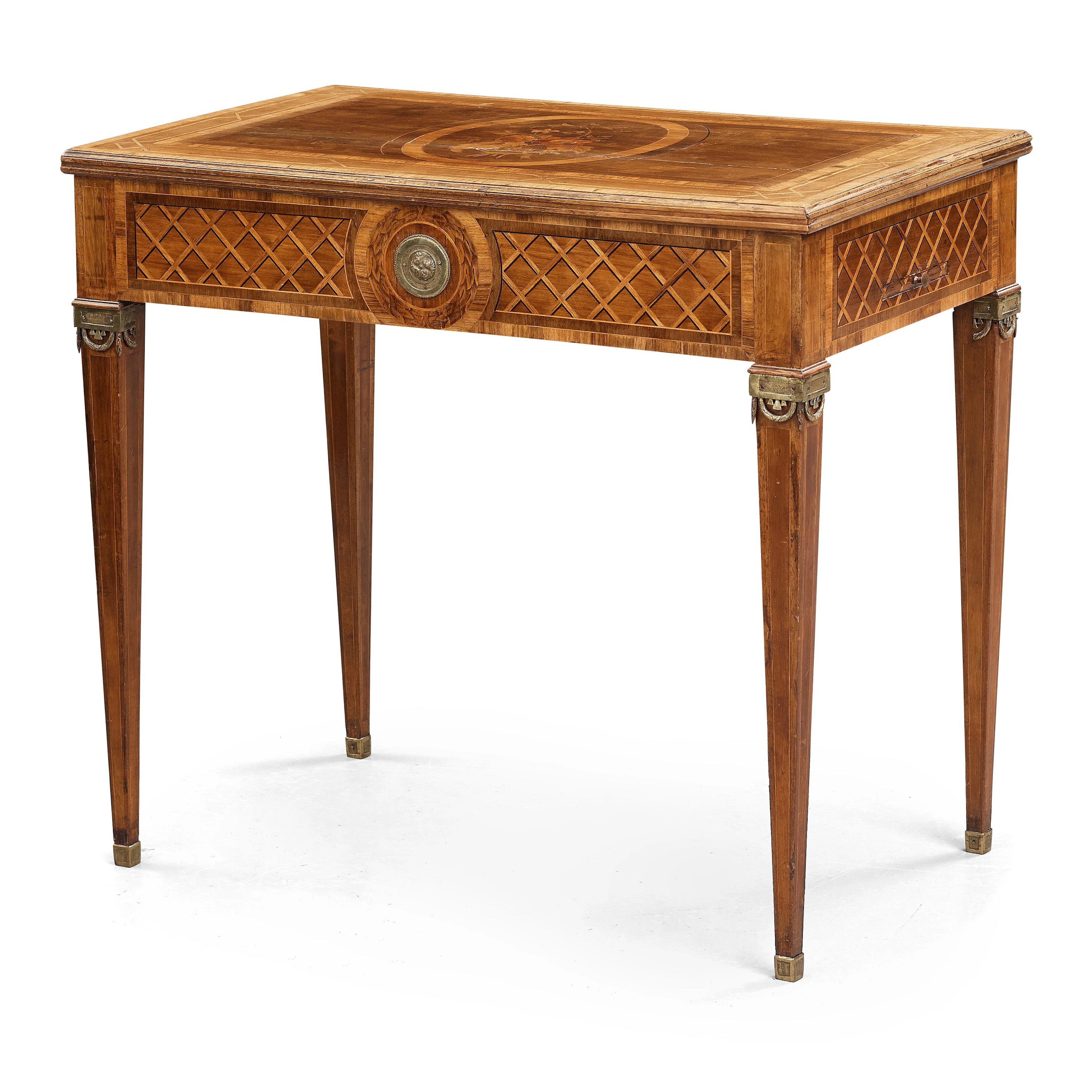 BORD/SPELBORD, av Gottlieb Iwersson (mästare i Stockholm 1778-1813), ej signerat, 1700-talets slut, Gustavianskt.