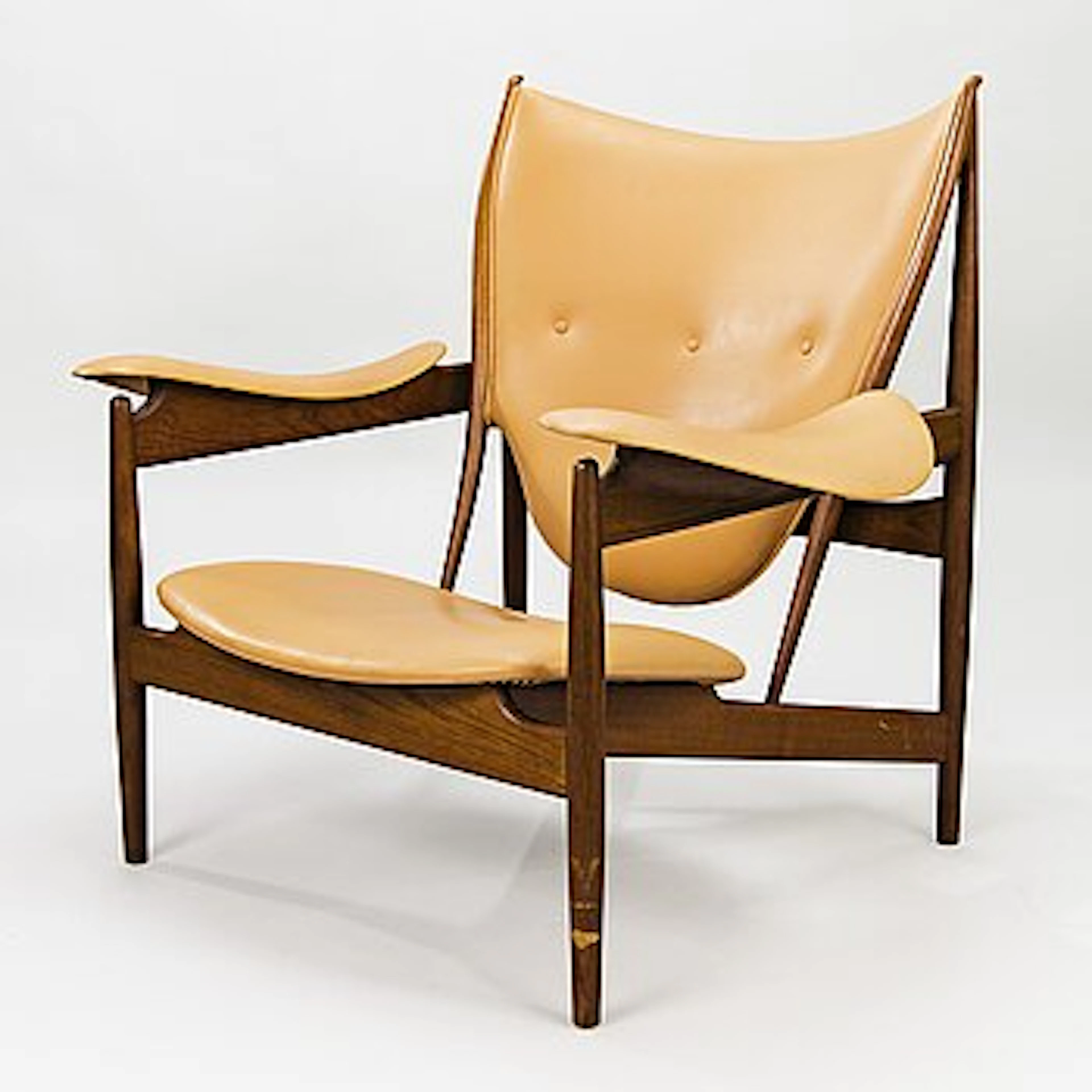 FINN JUHL, 'Chieftain' Lounge Chair, Niels Vodder, Denmark 1960s.