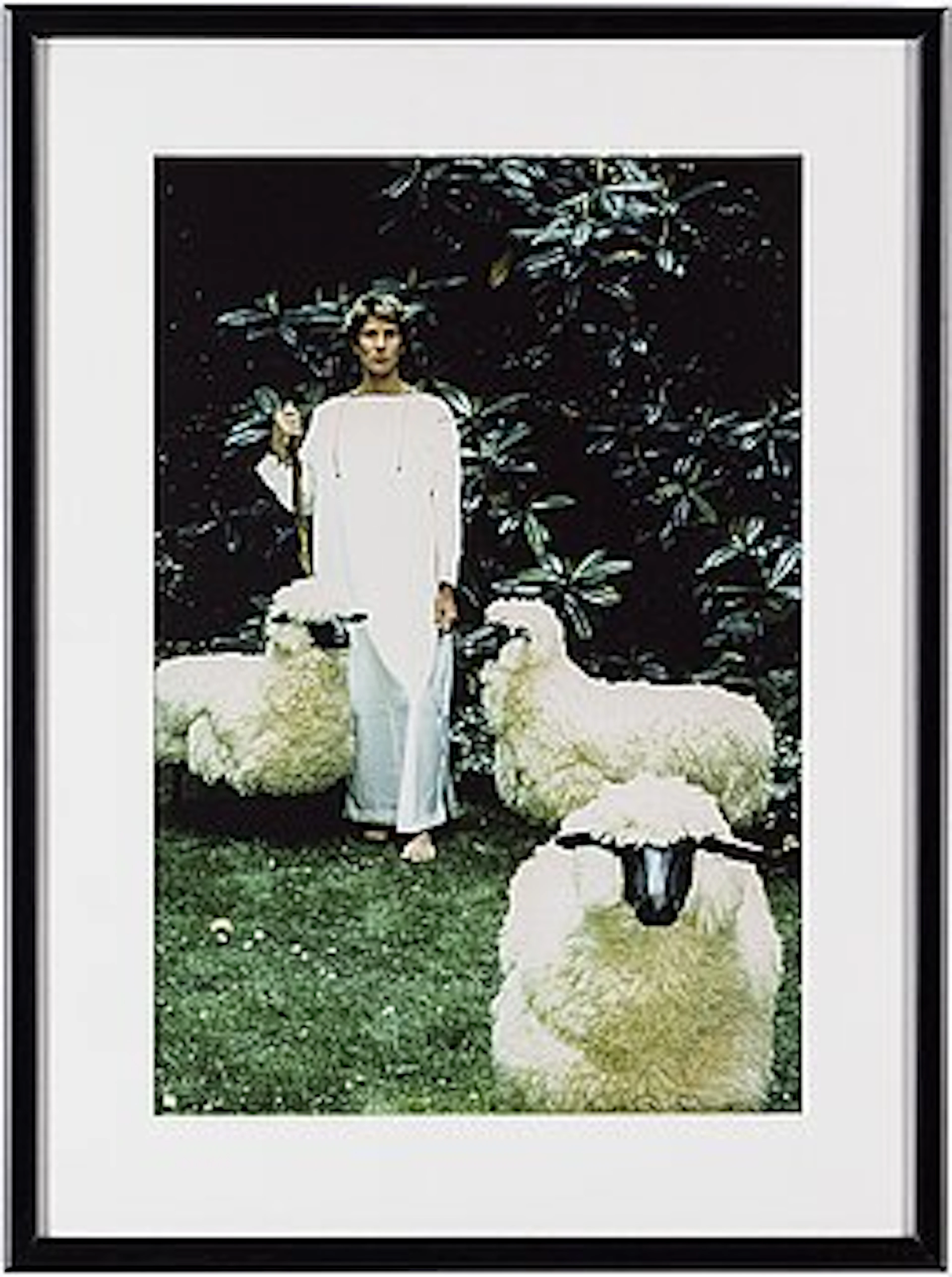 EWA RUDLING, color photograph, signed.