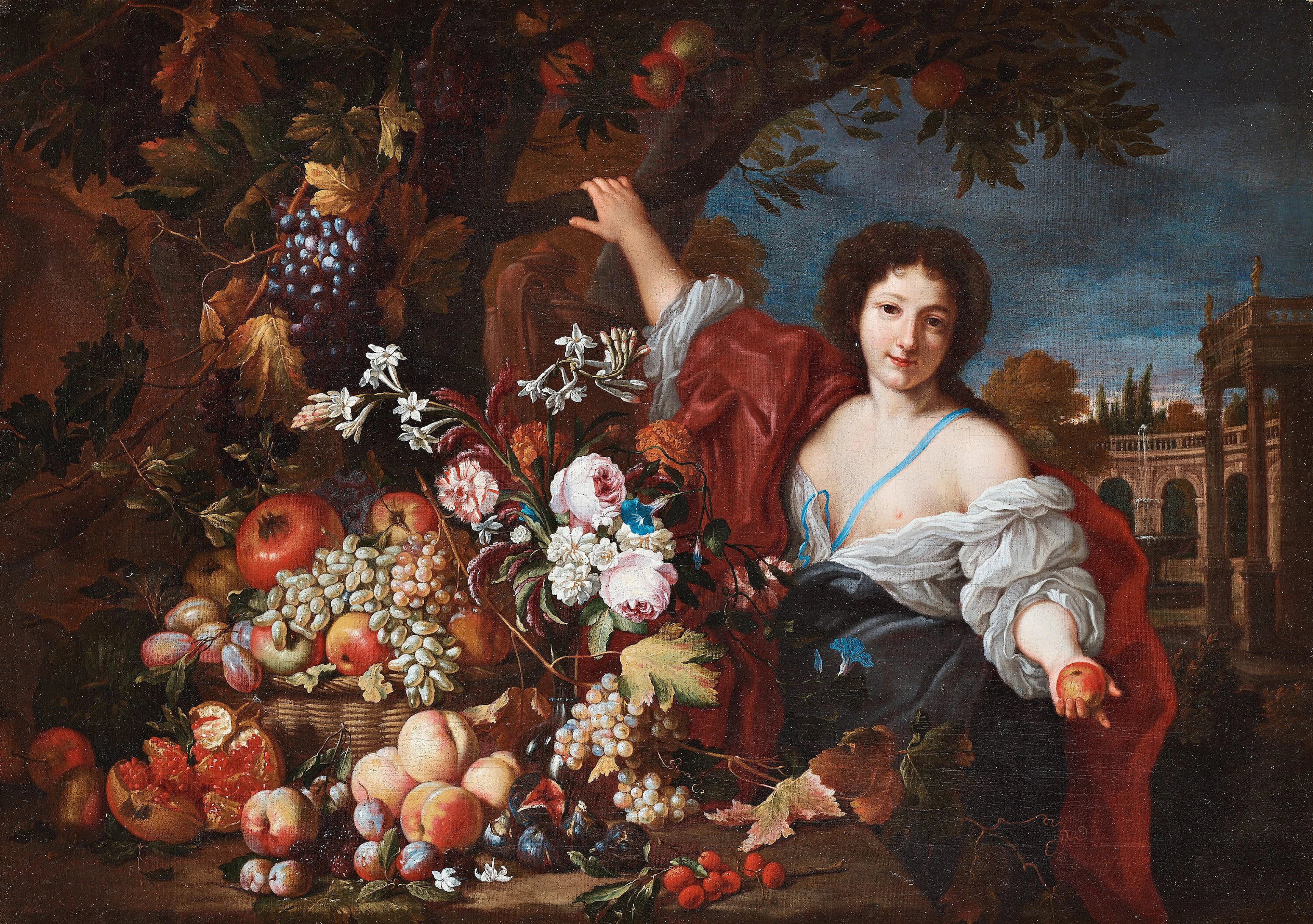 Abraham Brueghel & Guillaume Courtois, attributed to