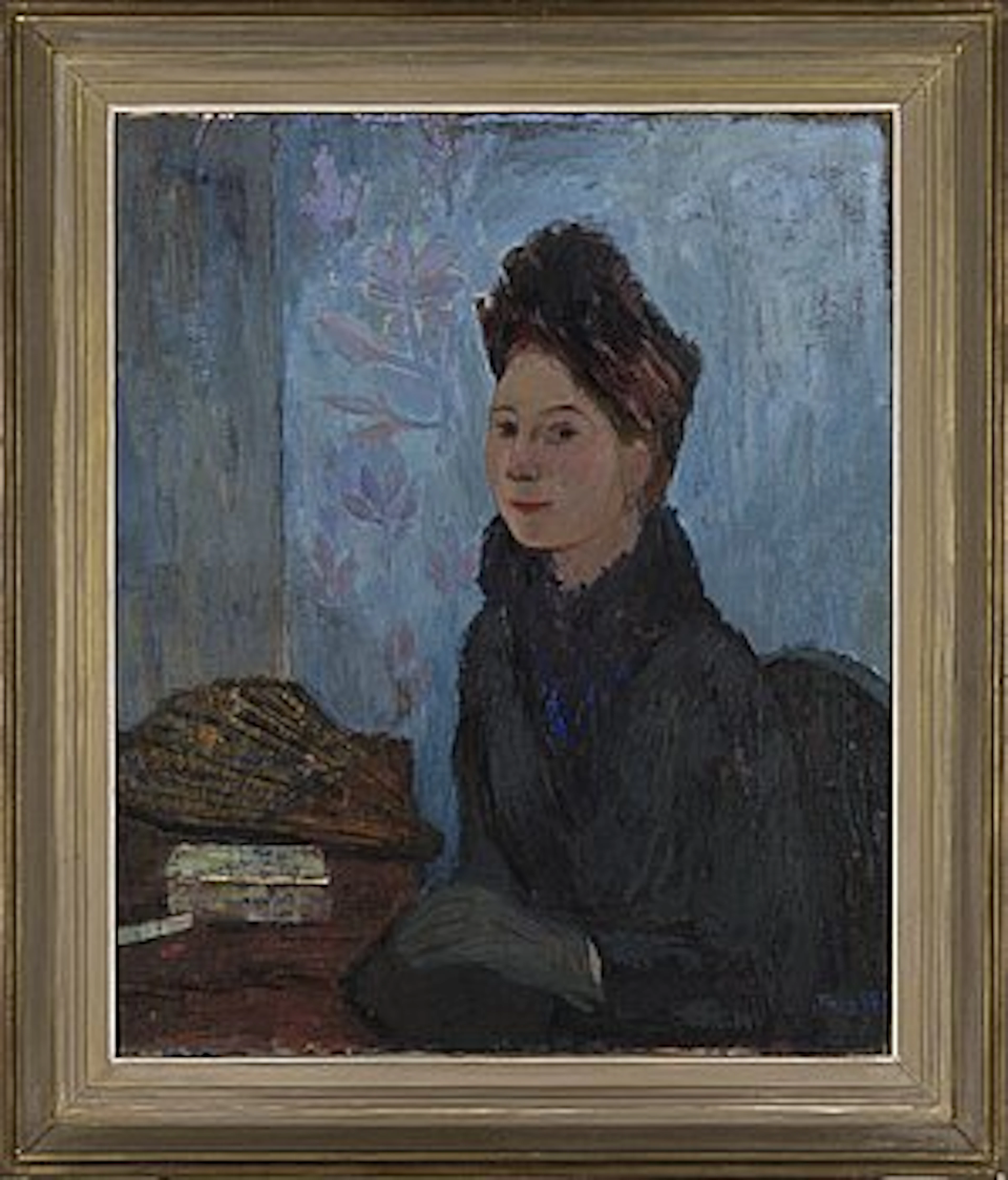 TOVE JANSSON, LADY WITH FAN.