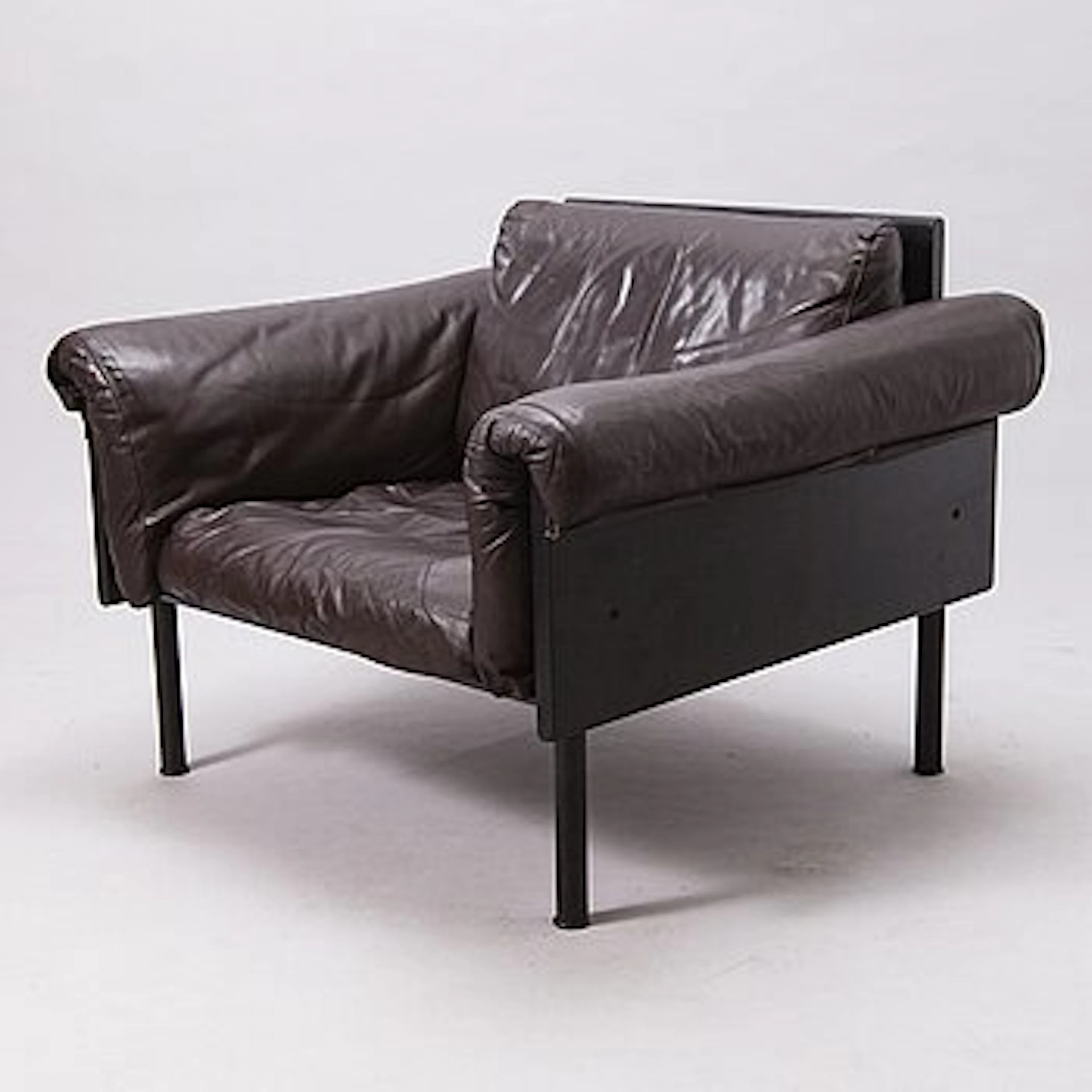 YRJÖ KUKKAPURO, An 'Ateljee' lounge chair, 1970s.
