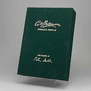 30 signed lithographs by Peter Dahl, "Carl Michael Bellman: Fredmans Epistlar".