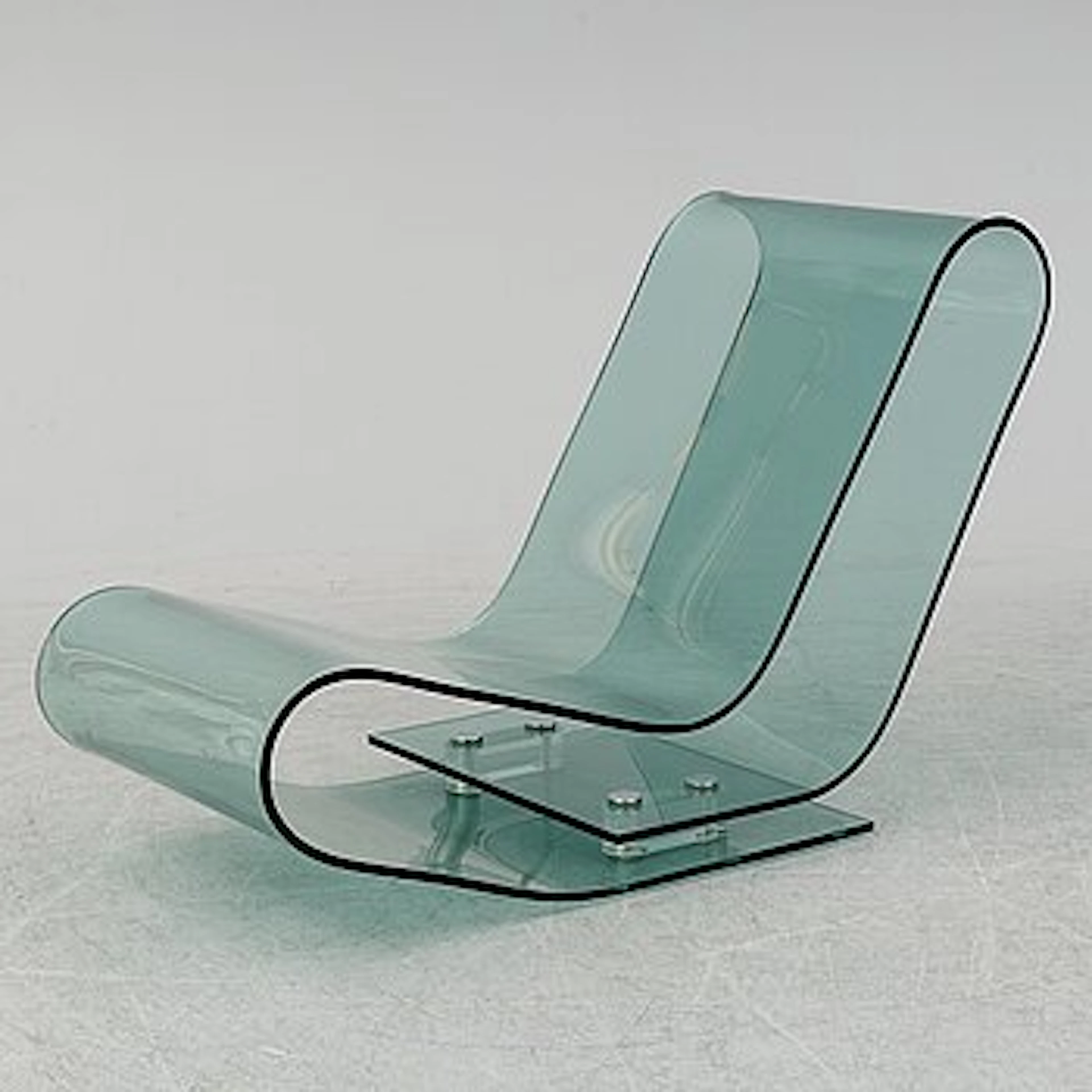MAARTEN VAN SEVEREN, an'LCP' plastic lounge chair from Kartell.