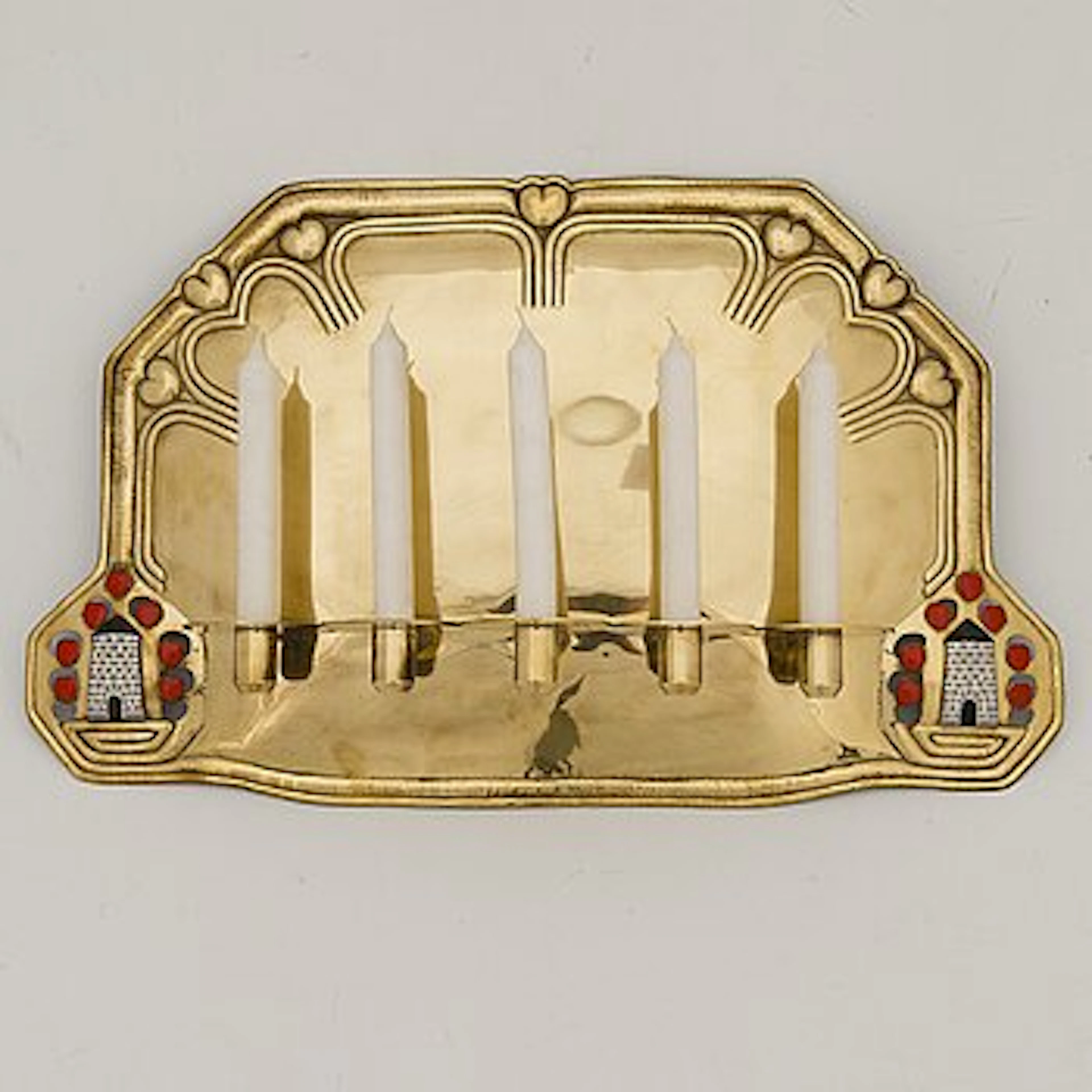 ELIEL SAARINEN, hand made after a candelabrum in Hvitträsk manufactured