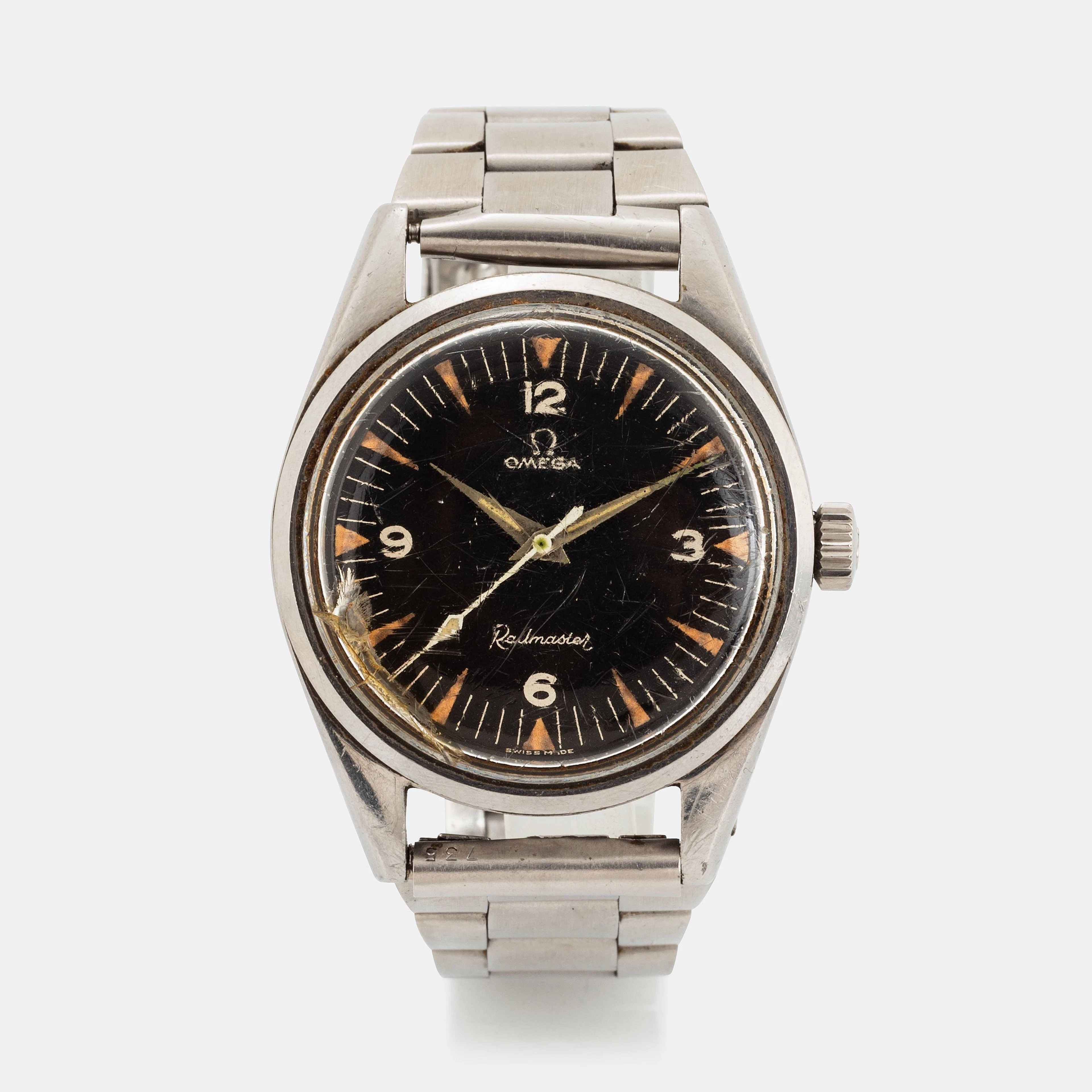 Omega, Railmaster, "Dauphine hands"