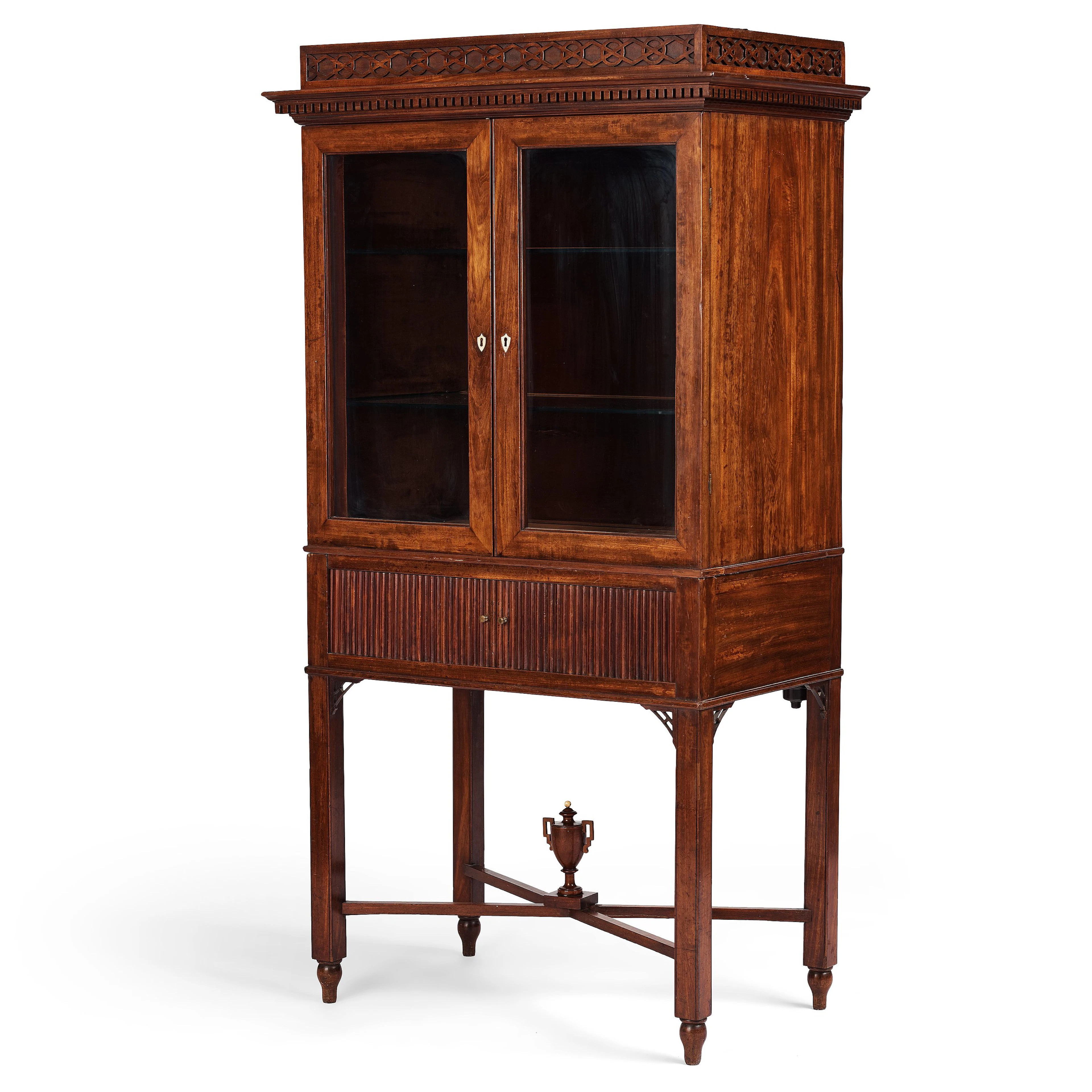 A Late gustavian cabinet by Gottlieb Iwersson, (master in Stockholm 1778-1813).