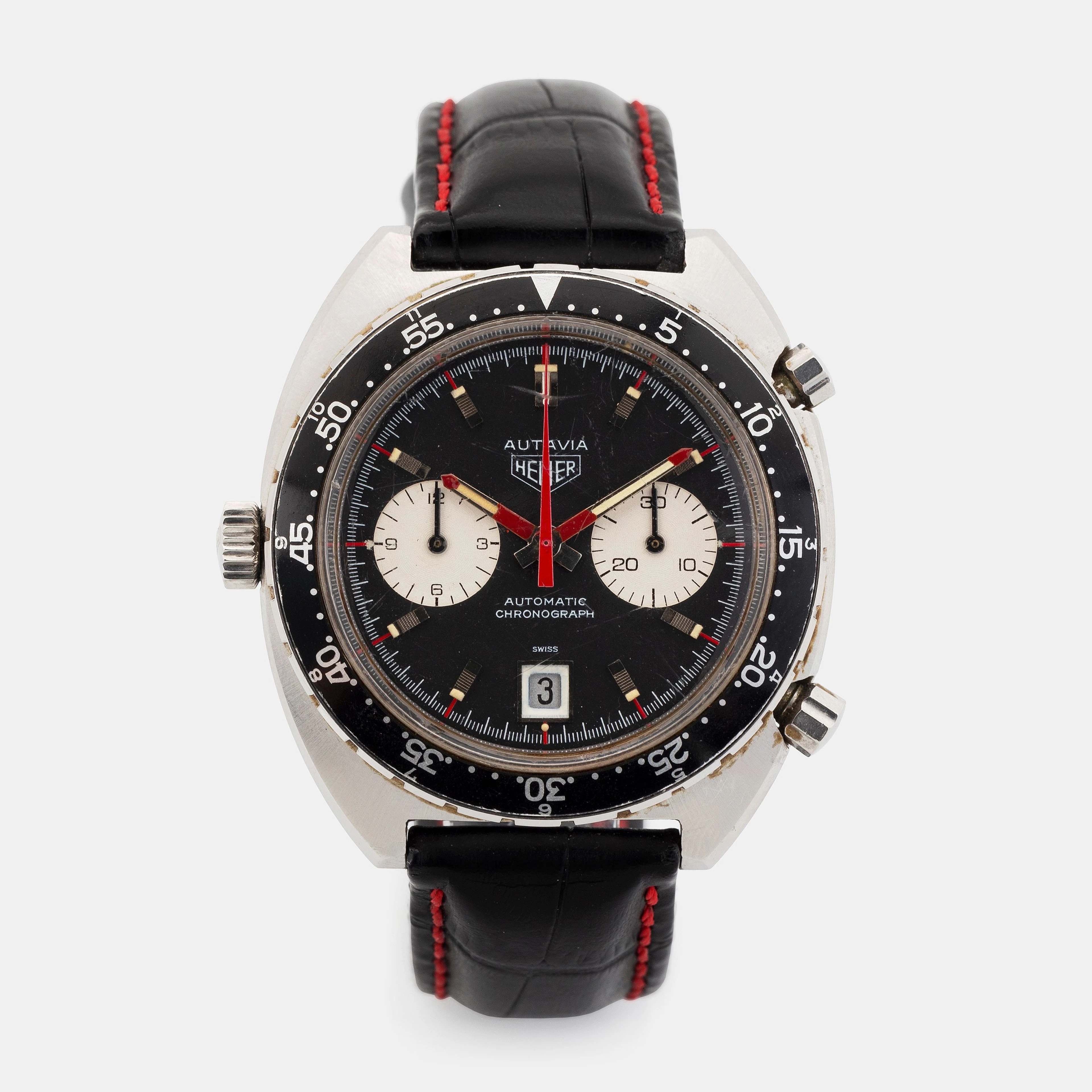 Heuer, Autavia, chronograph, ca 1970
