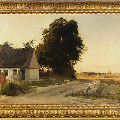 Gustaf Rydberg, oil on canvas. Barnebys