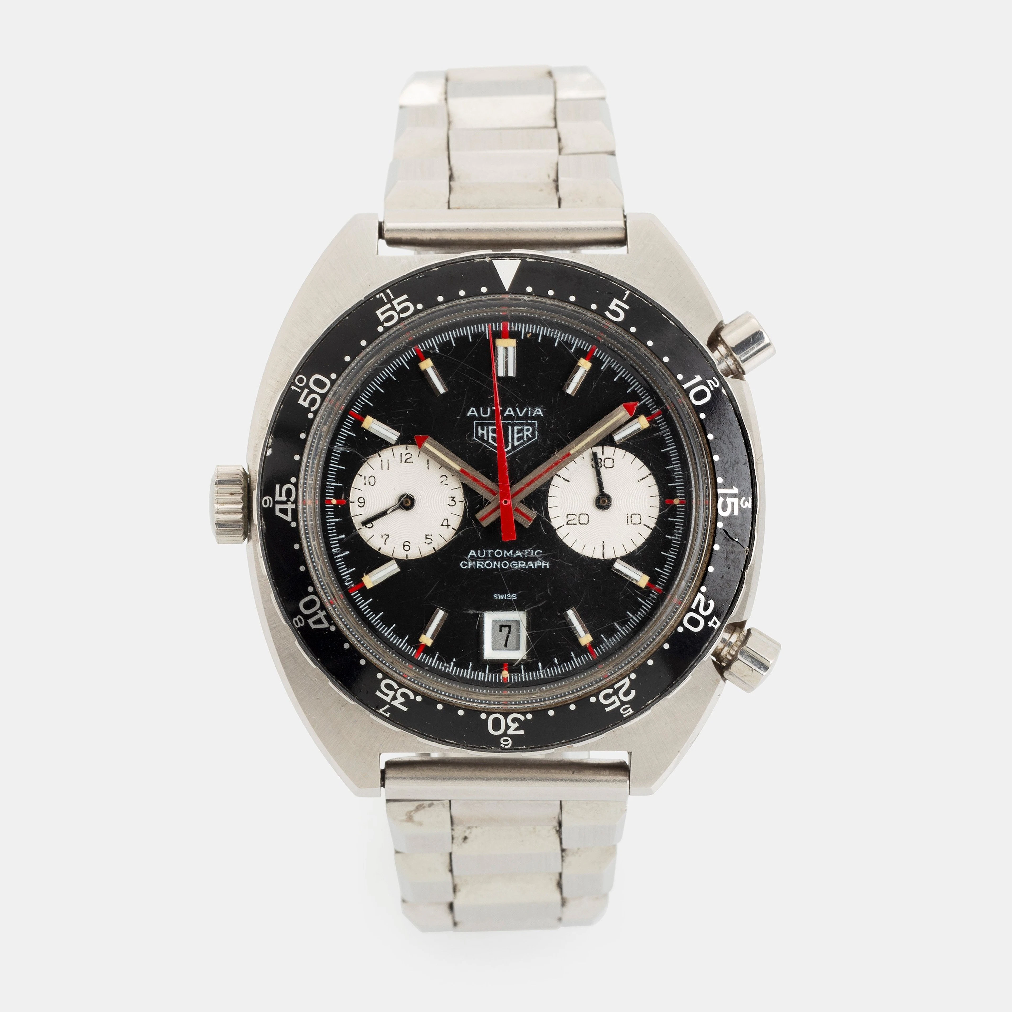 Heuer, Autavia, chronograph, "Viceroy", ca 1972.