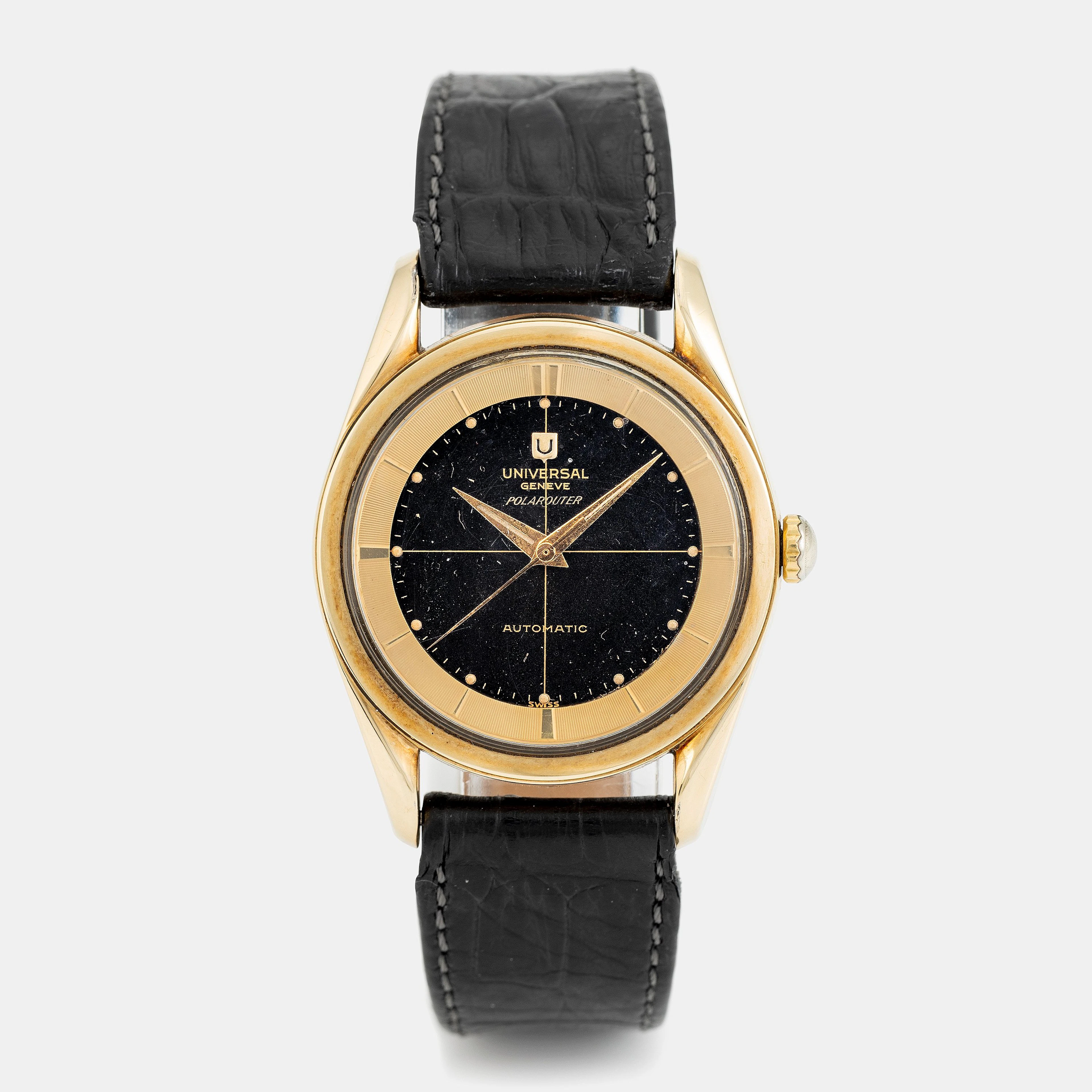 Universal Genève, Polarouter, "Polar Dial", ca 1954